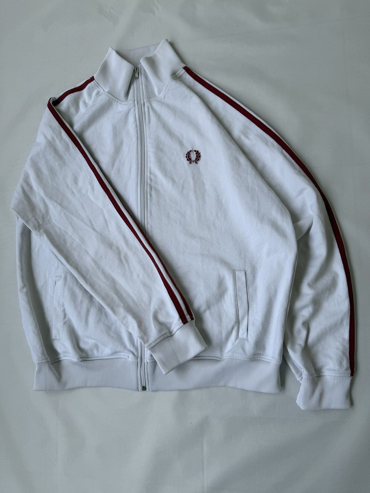 Fred Perry Fred Perry Sweatshirt 90s years Vintage Size US XL / EU 56 / 4 - 5 Thumbnail