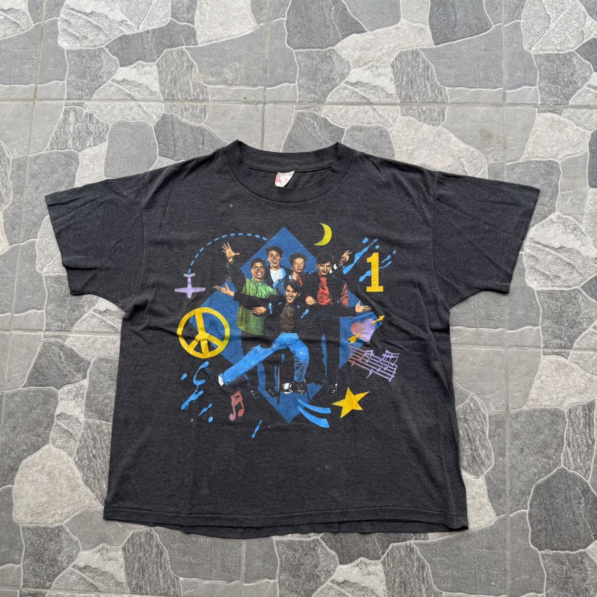 Band Tees Vintage New kids On The Block 80s Size US L / EU 52-54 / 3 - 1 Thumbnail
