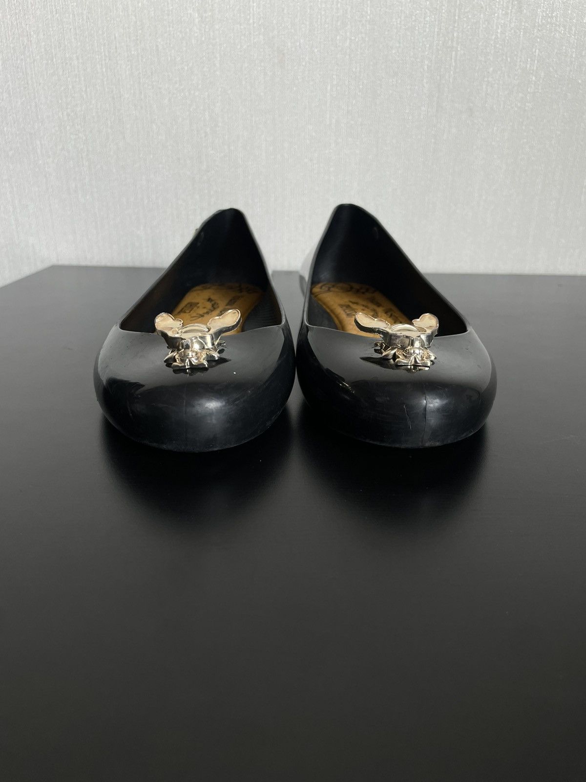 Melissa × Vivienne Westwood Rare Vivienne Westwood Anglomania Melissa Flats Bee 🐝 Y2k Size US 7 / IT 37 - 10 Thumbnail