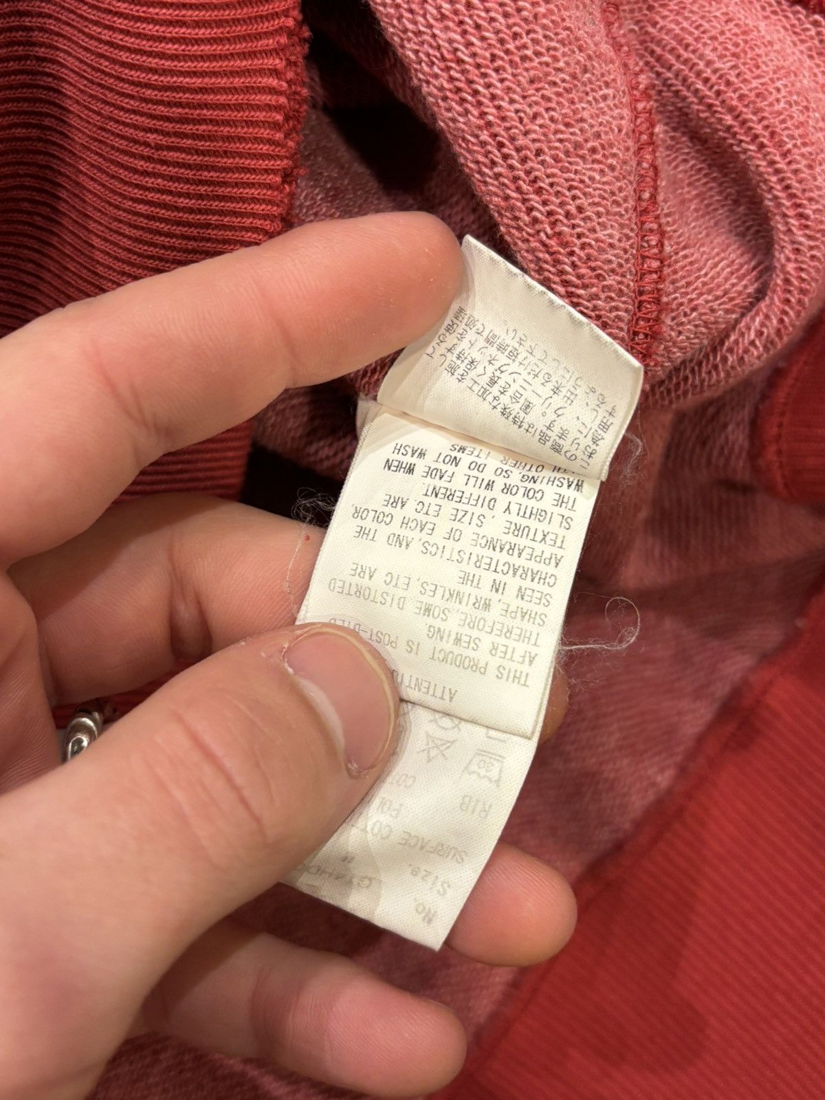 Other Kamiya Distressed Henry Neck Hoodie Size US M / EU 48-50 / 2 - 5 Thumbnail