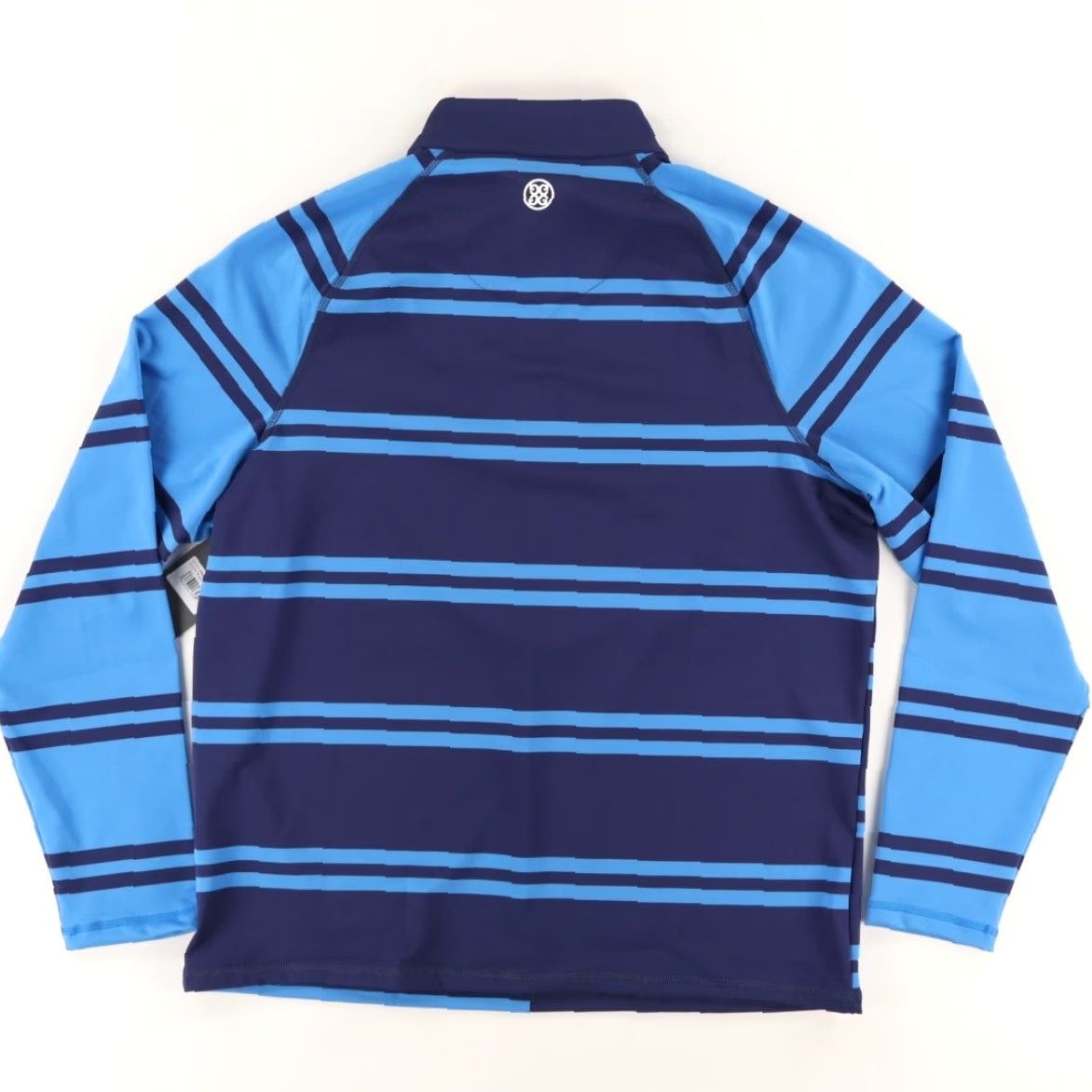 G/FORE G/Fore Offset Stripe 1/4 Zip Pullover Colorblock Blue Shirt L Mens Size US L / EU 52-54 / 3 - 4 Thumbnail