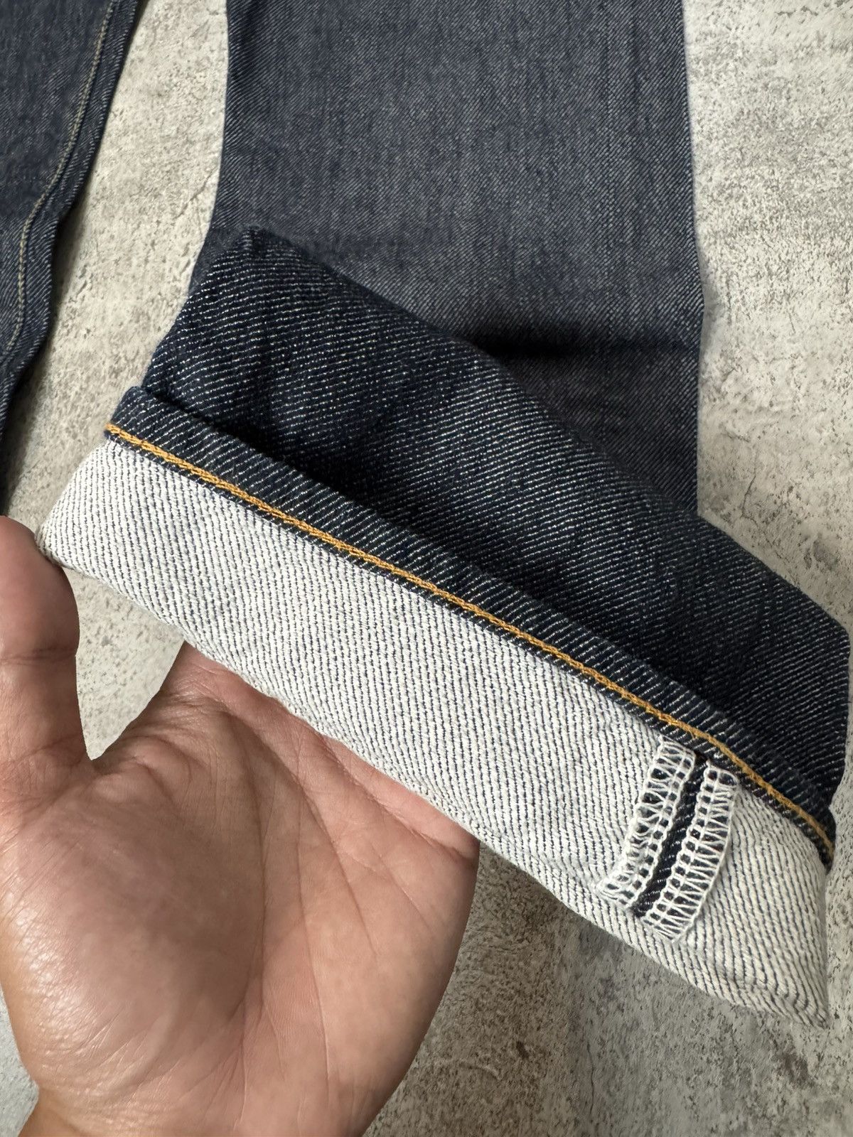 Undercover UNDERCOVER BLUE JEANS WITH CHAIN STITCHING Size US 31 - 3 Thumbnail