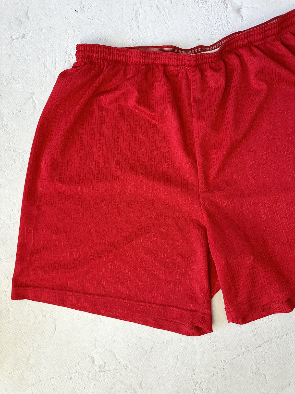 Umbro × Vintage Umbro Monogram Jersey Soccer Shorts Size US 34 / EU 50 - 3 Thumbnail