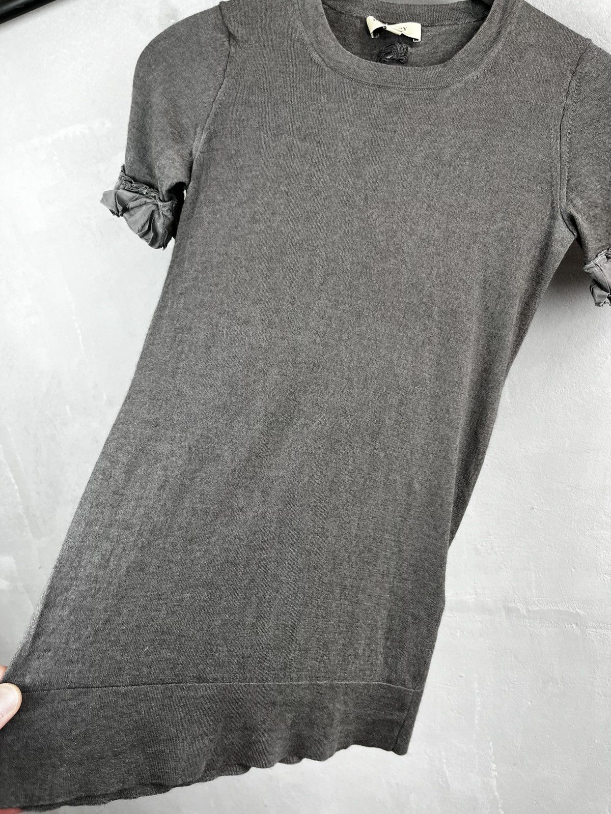 Burberry × Other Burberry London t shirt silk cashmere Size XS / US 0-2 / IT 36-38 - 3 Thumbnail