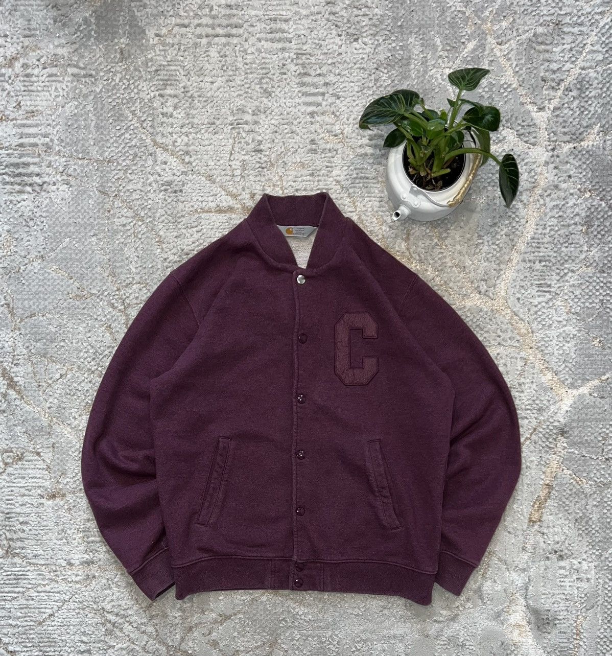 Carhartt × Carhartt Wip CARHARTT VINTAGE Y2K BUTTON UP BOMBER CUP JACKET STREETWEAR Size US L / EU 52-54 / 3 - 1 Thumbnail