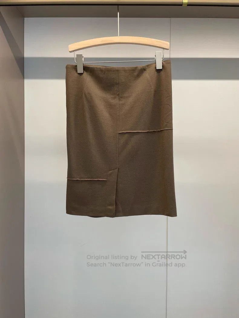 Brunello Cucinelli Brunello Cucinelli Caramel Wool Skirt Size 25" / US 0 / IT 36 - 2 Thumbnail
