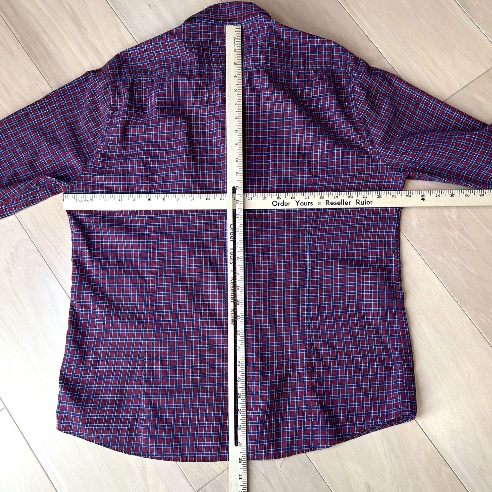 Barbour VINTAGE Barbour Button-Up Plaid Shirt Long Sleeve Men’s USA Large Size US L / EU 52-54 / 3 - 6 Thumbnail