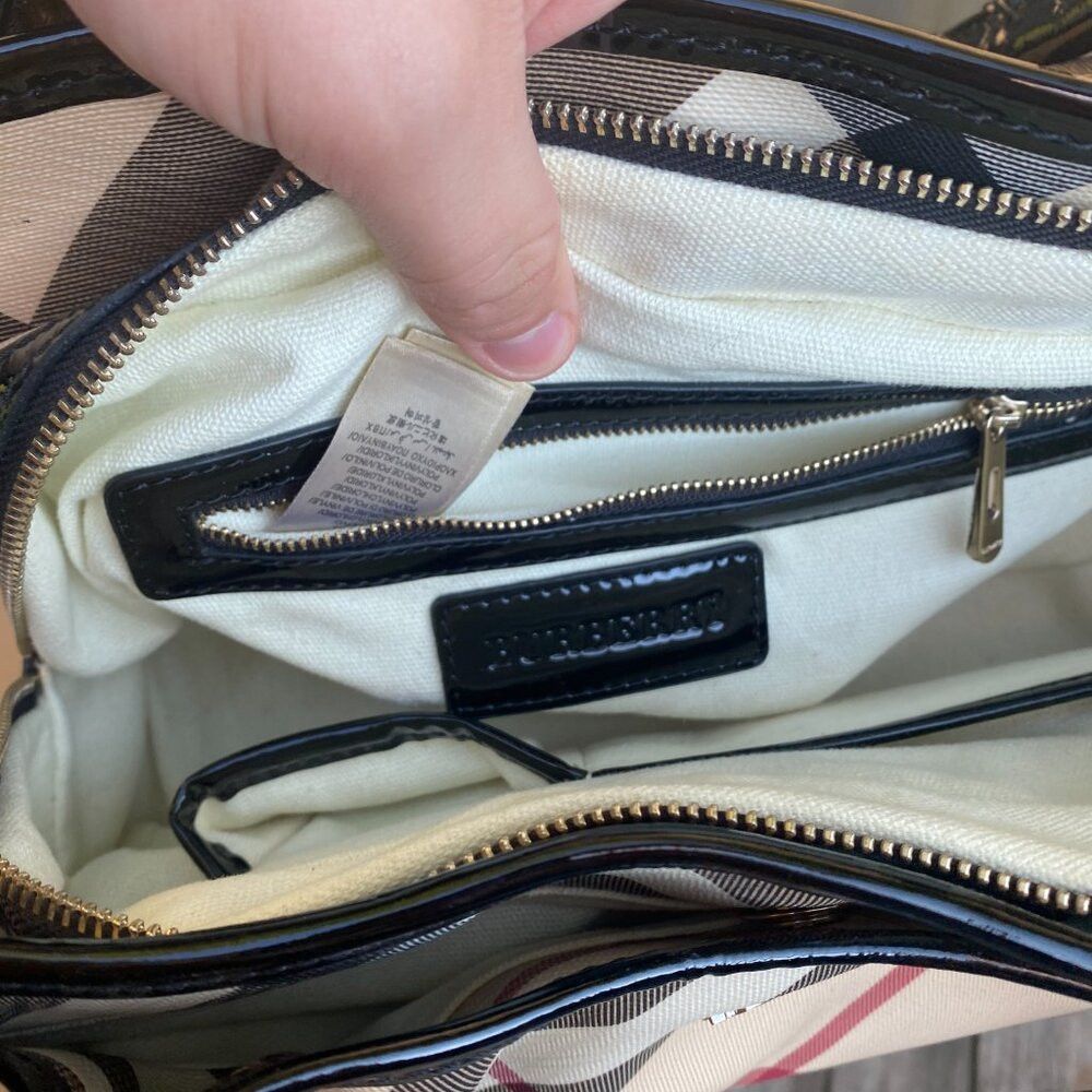 Burberry Burberry Nova check Leather Purse Hand Bag Size ONE SIZE - 6 Thumbnail