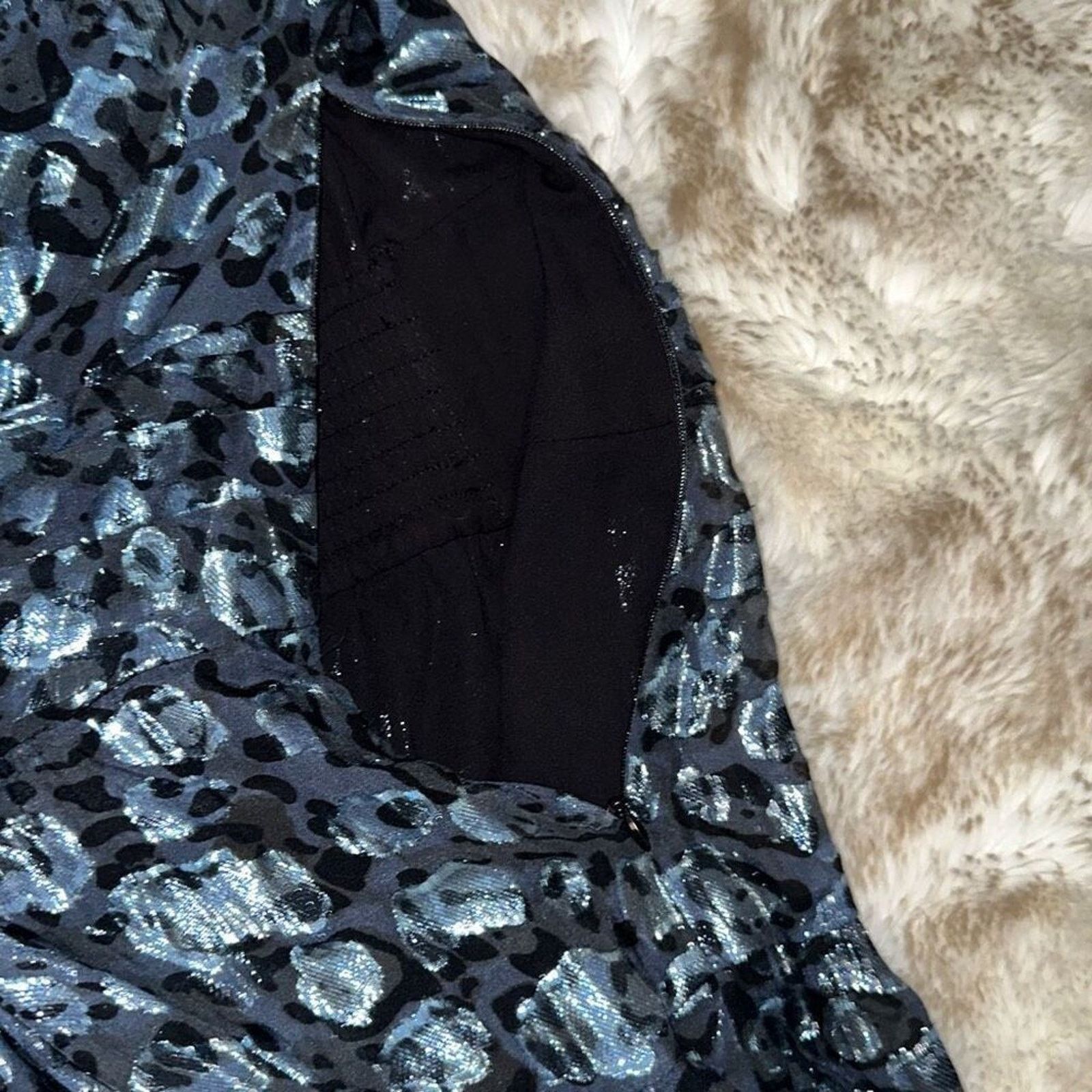 ba&sh Ba&sh Grace Leopard Print Silk Blend Dress | Size XS Size XS / US 0-2 / IT 36-38 - 6 Thumbnail