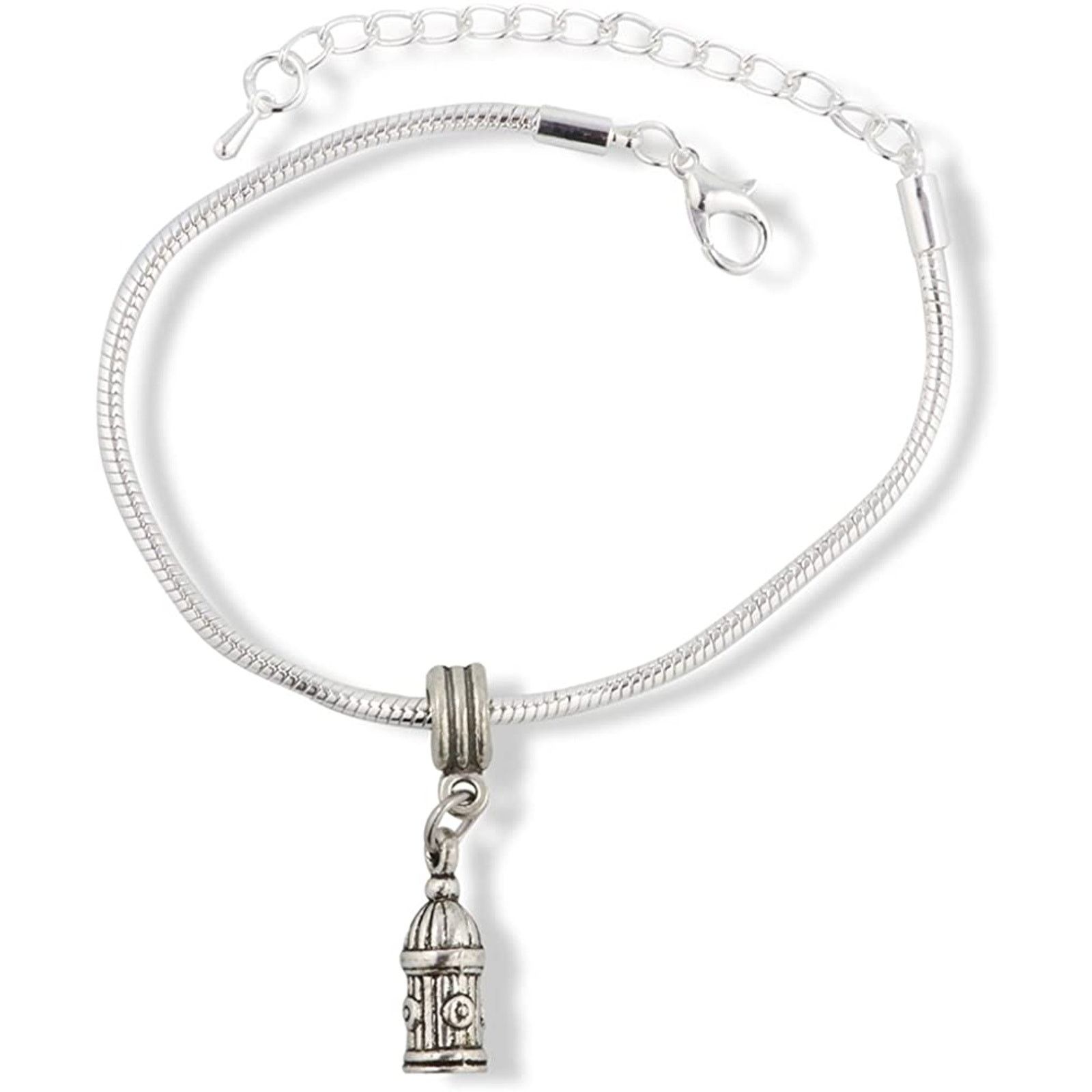 & Other Stories Fire Hydrant Snake Chain Charm Fire Fighter Fireman Bracelet Size ONE SIZE - 1 Thumbnail