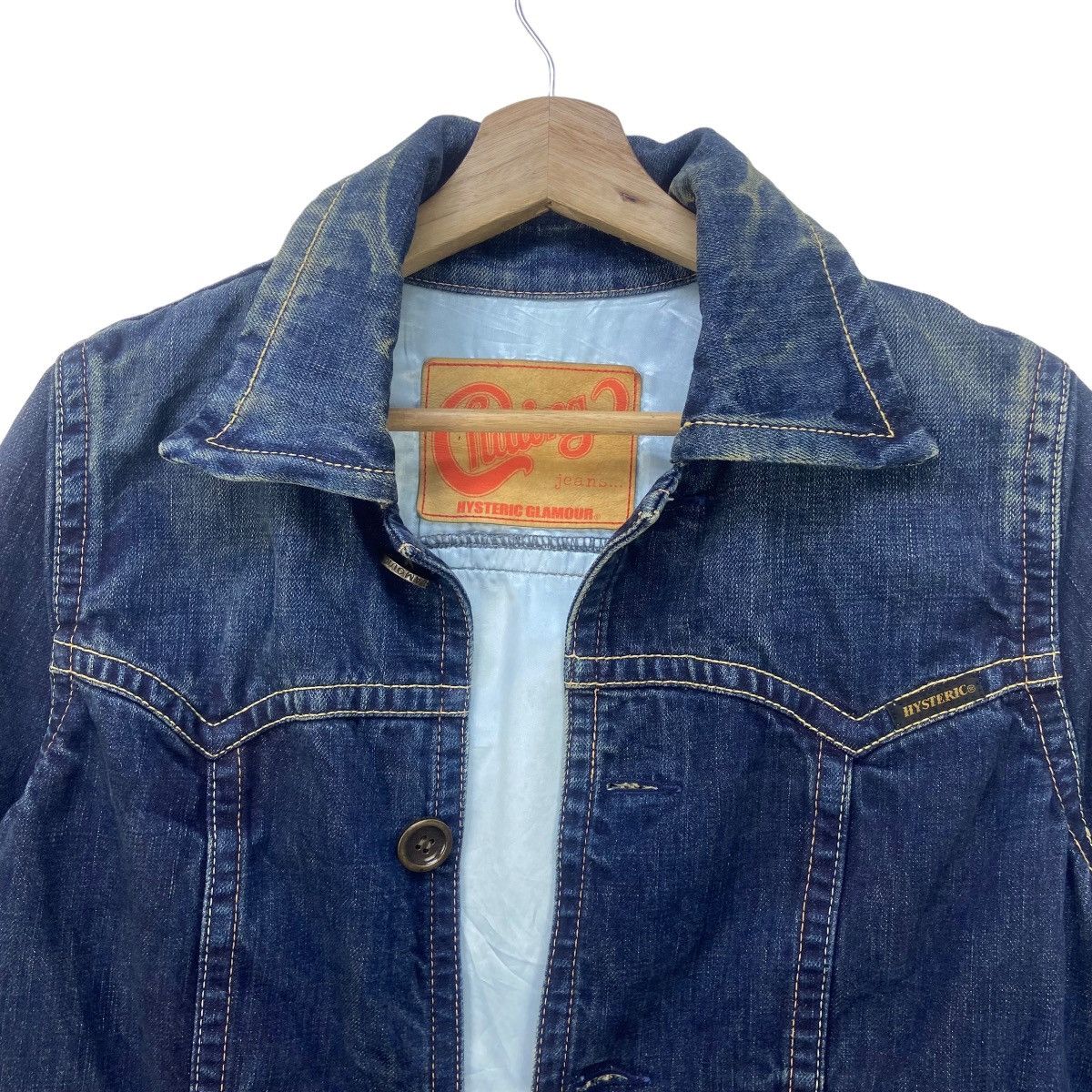 Hysteric Glamour Hysteric Glamour Chilling Jeans Denim Jacket Size S / US 4 / IT 40 - 20 Thumbnail