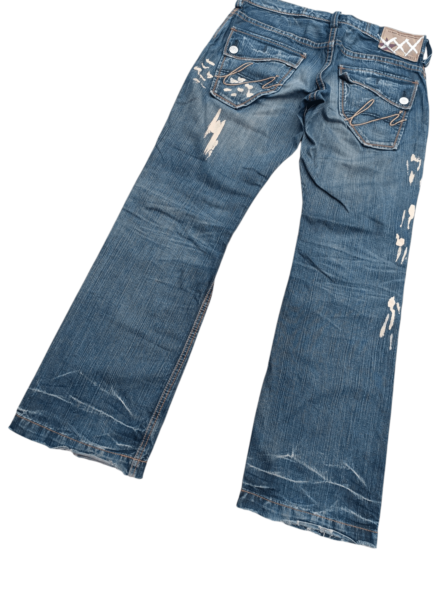 Hysteric Glamour × Japanese Brand RARE 🔥 Japan 🇯🇵 Liberto Distressed Design Size US 34 / EU 50 - 10 Thumbnail