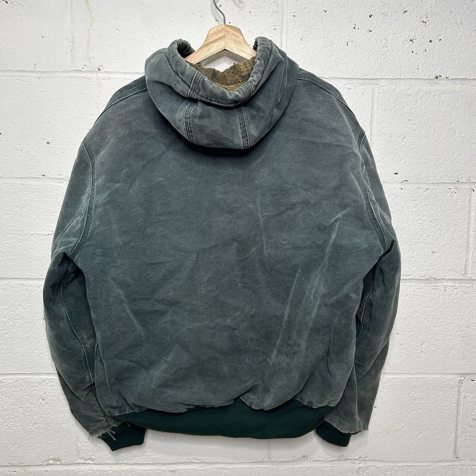 Carhartt Vintage Carhartt Blanketed Active Jacket “Hunter Green” J152 Size US XL / EU 56 / 4 - 2 Thumbnail