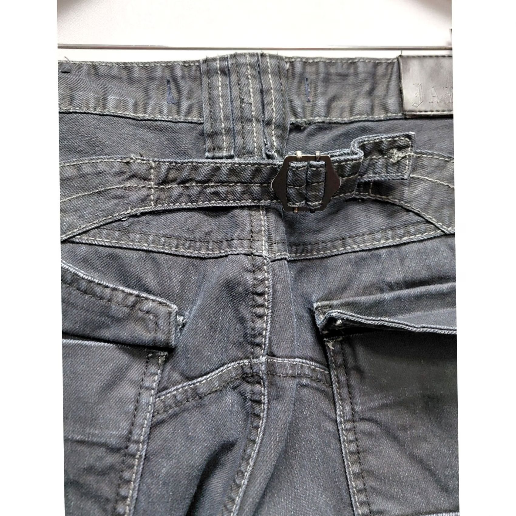 Vintage Jaylvis Jeans Black Cotton Pants Solid Denim Size 36 Mens Size US 36 / EU 52 - 5 Thumbnail