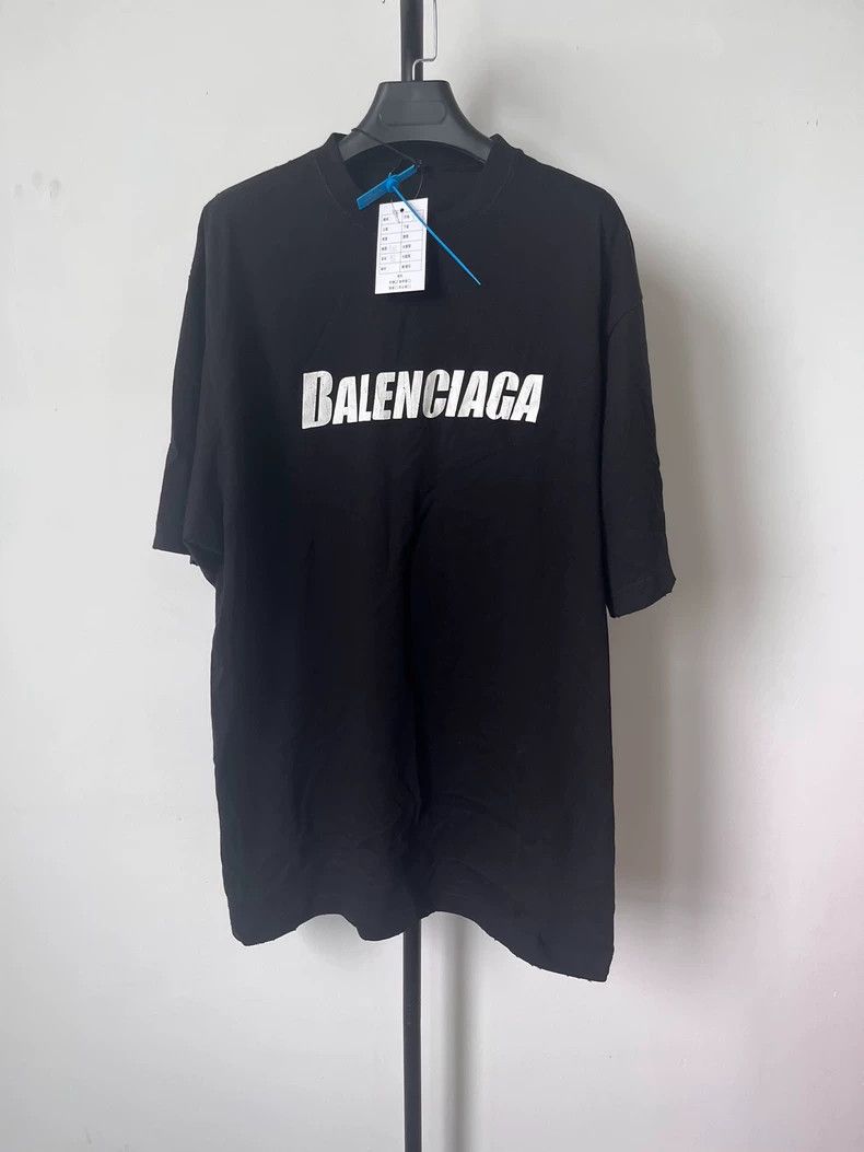 Balenciaga Balenciaga Letter Logo Crew Neck Short Sleeve T-Shirt Size US XS / EU 42 / 0 - 1 Thumbnail