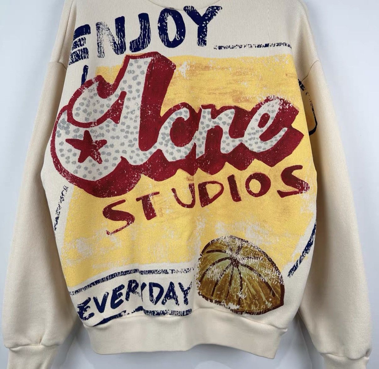 Acne Studios Acne Studios Vintage Printed Sweatshirt J42 Size US XXS / EU 40 - 4 Thumbnail