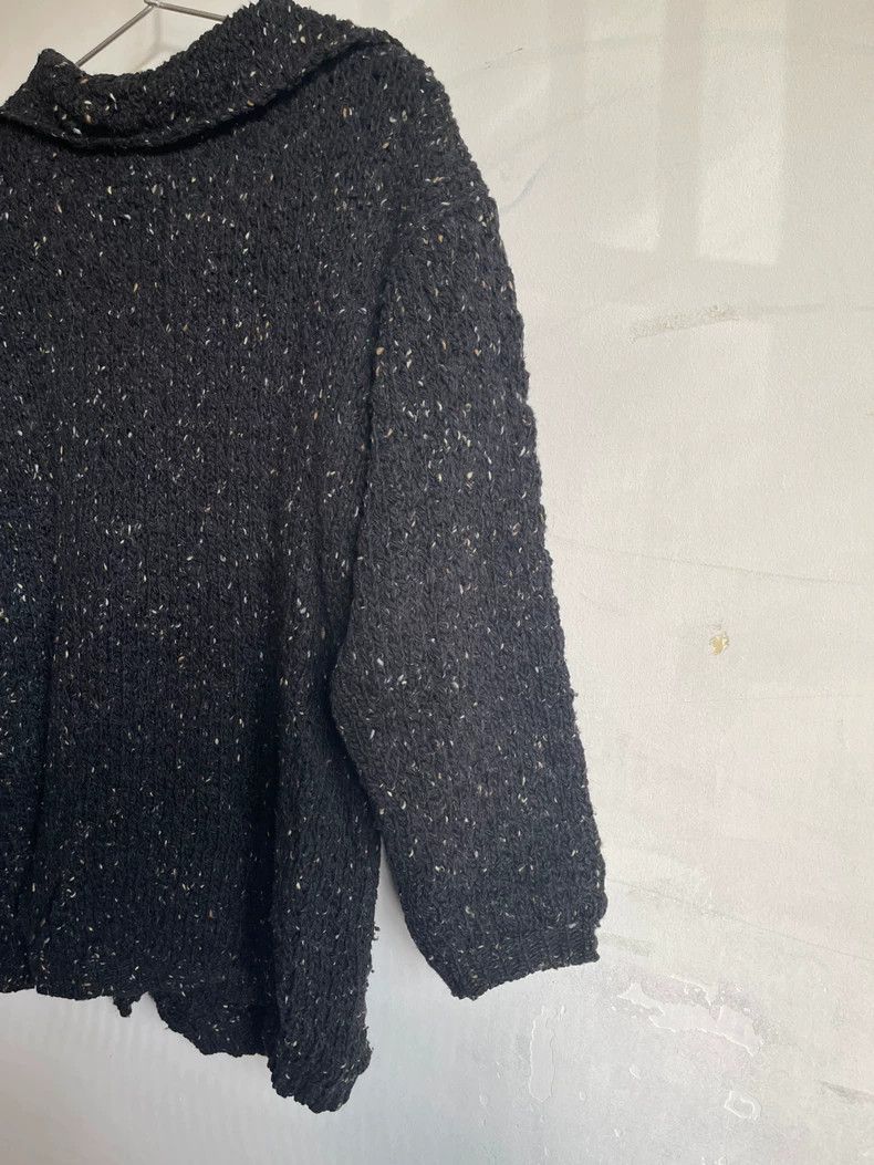 Y's Y's Variegated wool lapel long-sleeve loose casual knit ca Size US M / EU 48-50 / 2 - 8 Thumbnail