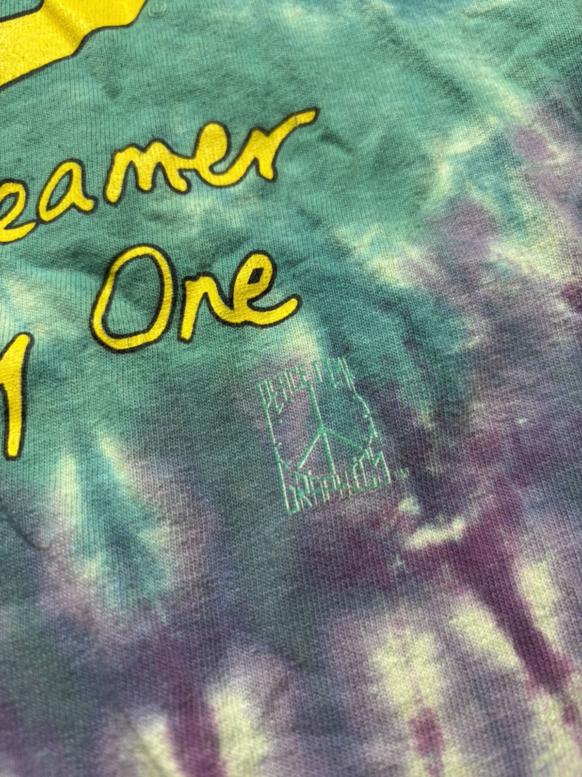 Band Tees × Vintage The Beatles John Lennon Peace Vintage 90s Band Tee Rock Size US S / EU 44-46 / 1 - 3 Thumbnail