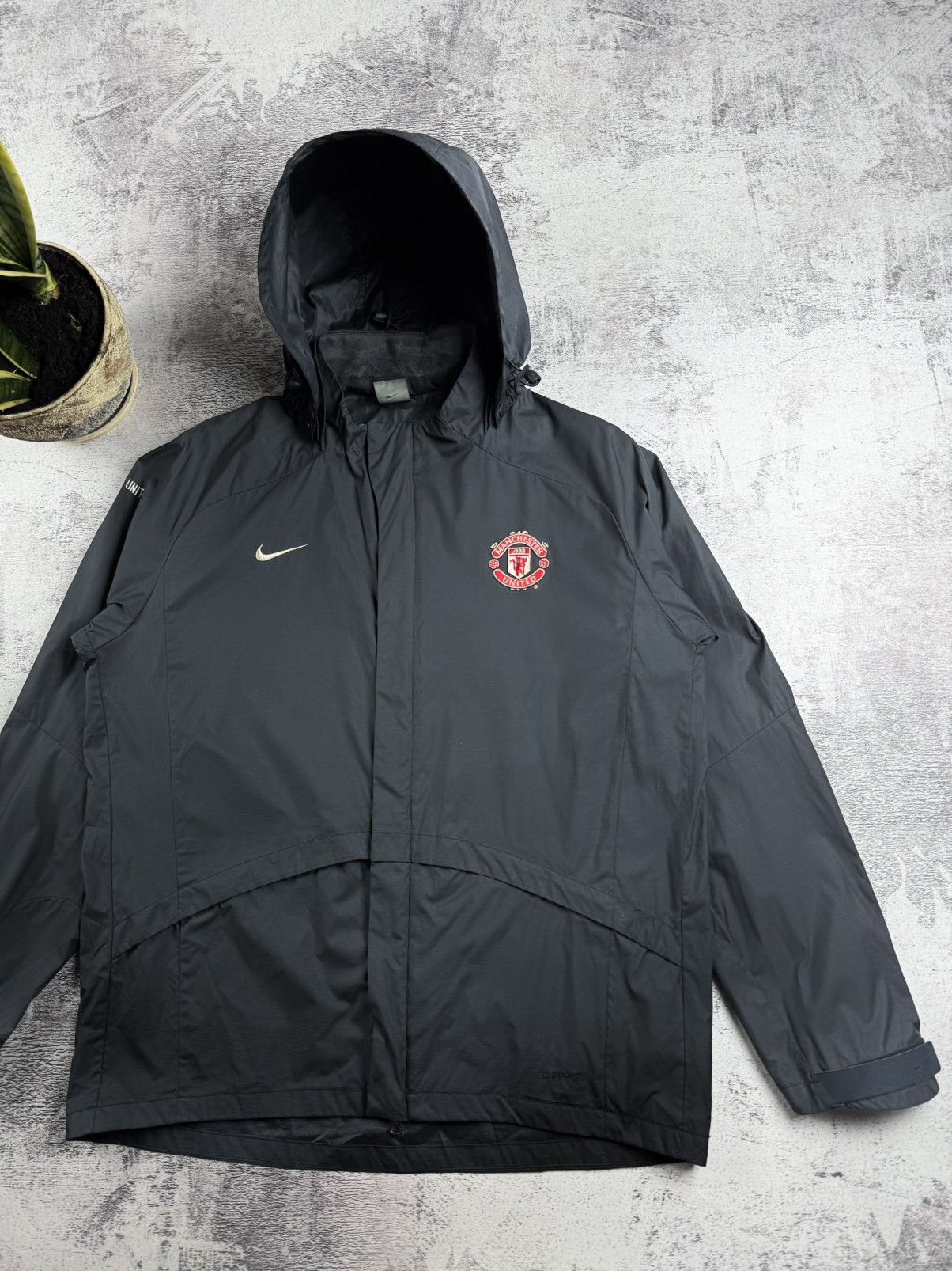 Nike Vintage Manchester United 2005/2006 Football Soccer Light Jacket Windbreaker Size US M / EU 48-50 / 2 - 2 Thumbnail