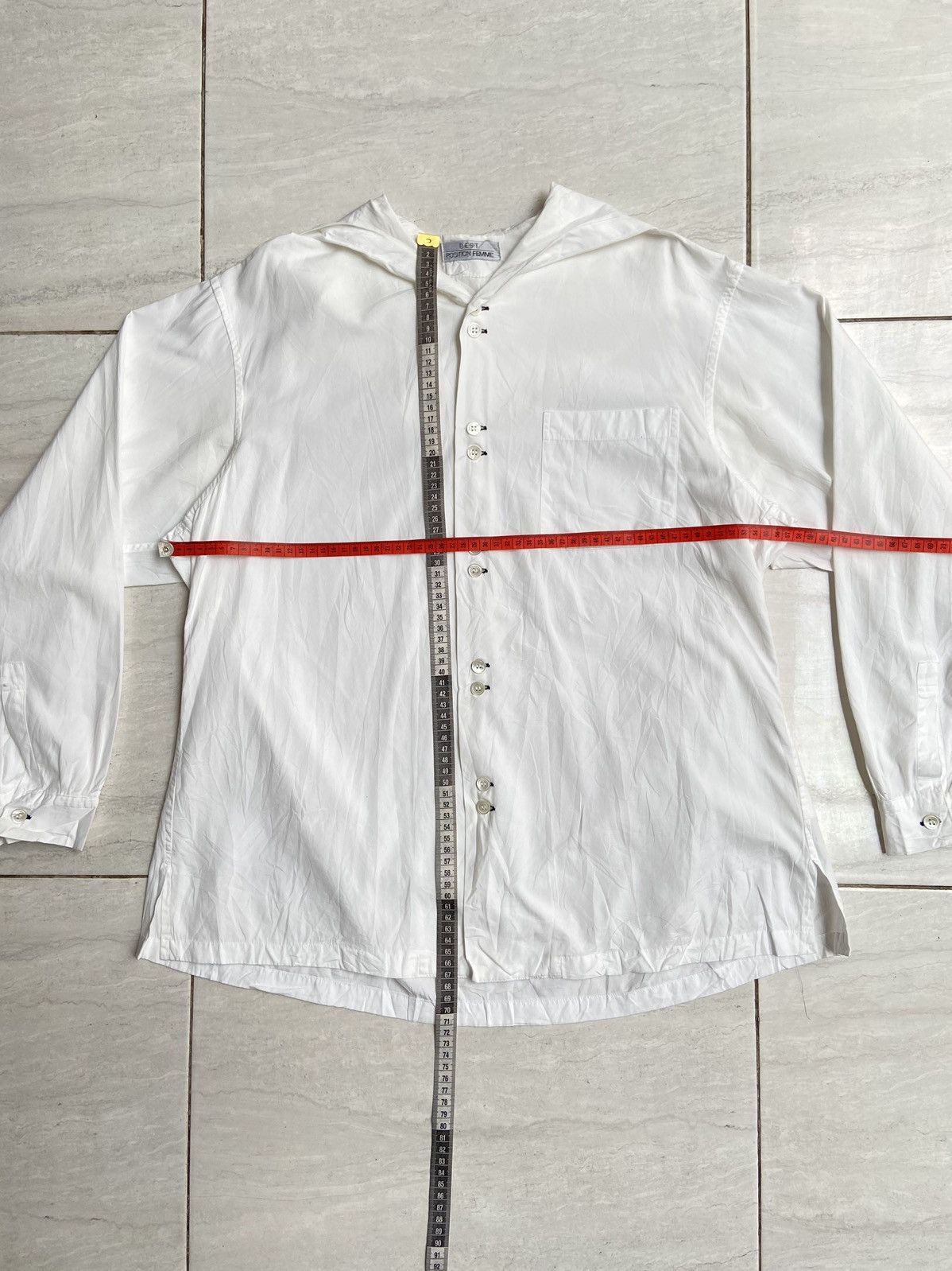 Designer × Japanese Brand FEMME White Shirt Size US L / EU 52-54 / 3 - 2 Thumbnail