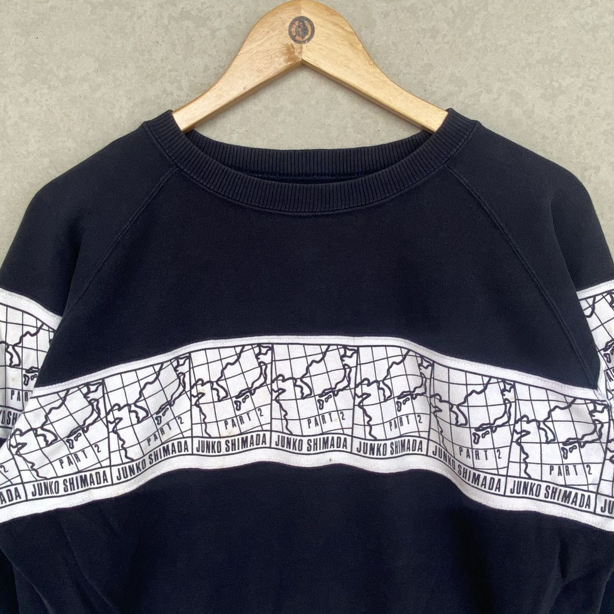 Other Vintage Junko Shimada Crewneck Sweatshirt Black Size M Size US M / EU 48-50 / 2 - 4 Thumbnail