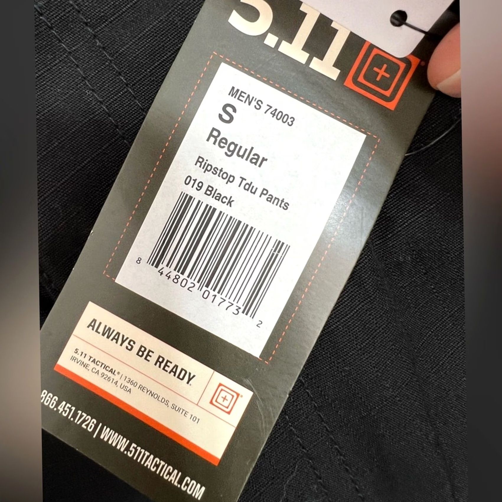 Vintage 5.11 Tactical Mens Ripstop TDU Adjustable Lightweight Work Pants Size Small NWT Size US 29 - 7 Thumbnail