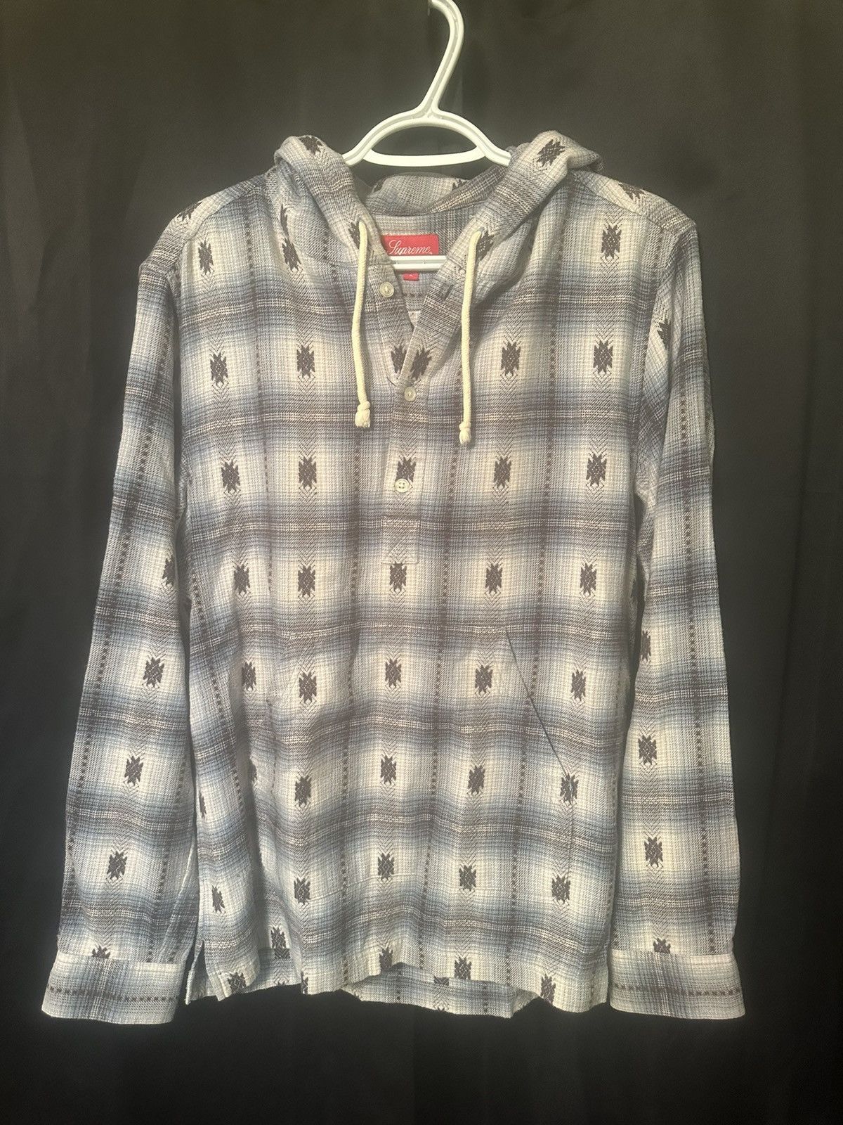 Supreme F/W14 Shadow Plaid Flannel Size US S / EU 44-46 / 1 - 1 Thumbnail