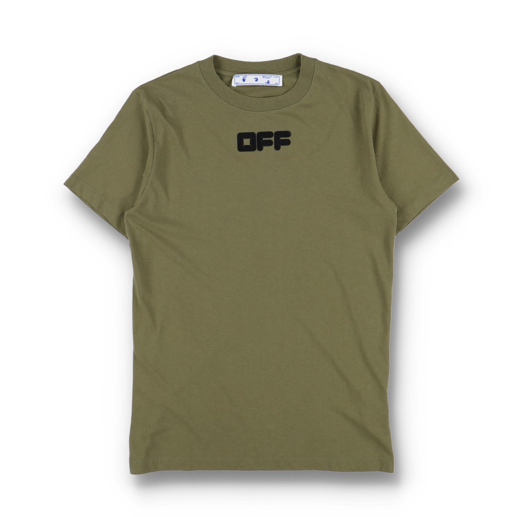 Off-White Green Rubber Arrow Font Logo T-Shirt Size US S / EU 44-46 / 1 - 1 Thumbnail