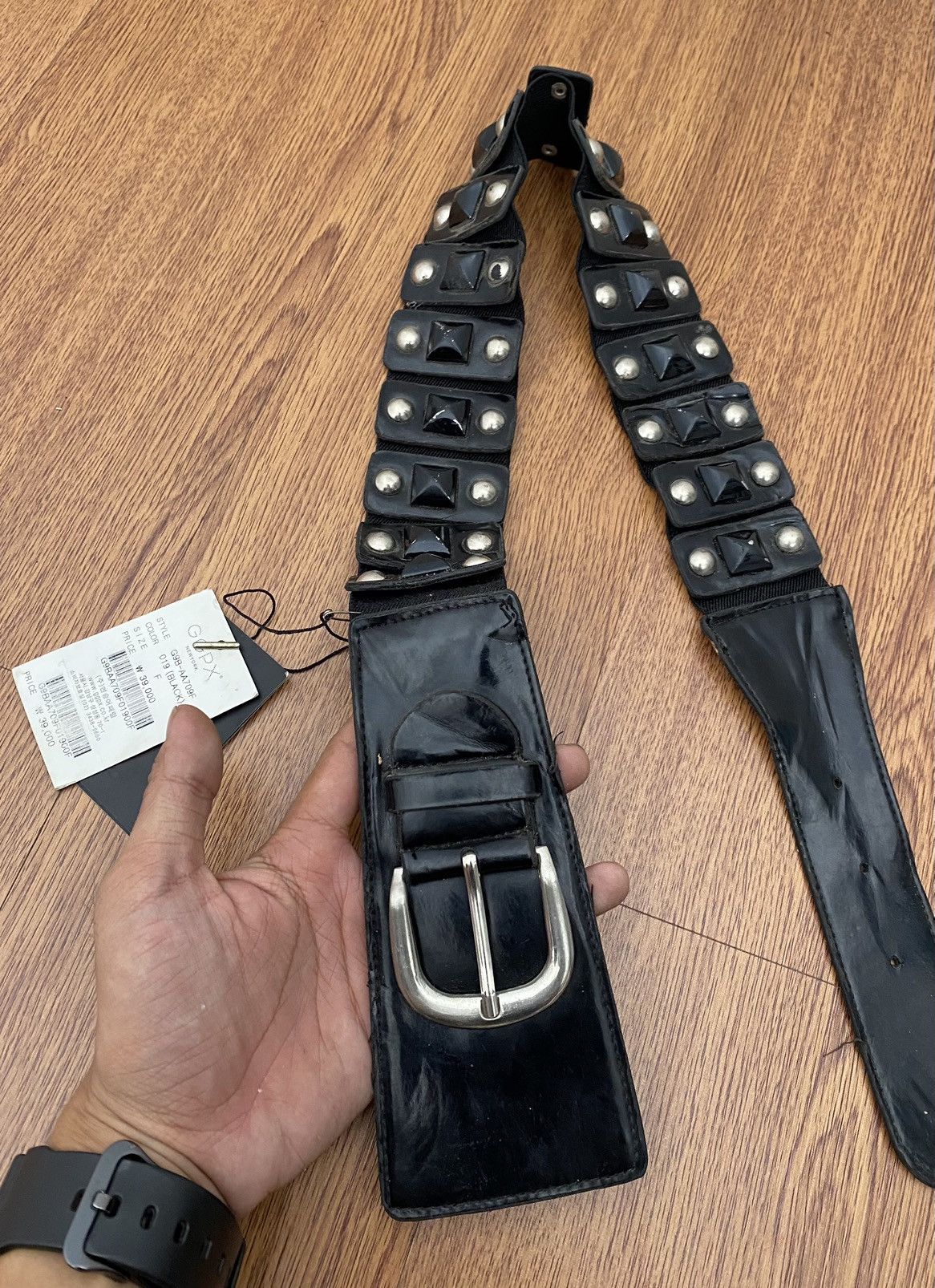 If Six Was Nine × Japanese Brand × Le Grande Bleu (L.G.B.) GGPX black belt Size ONE SIZE - 2 Thumbnail
