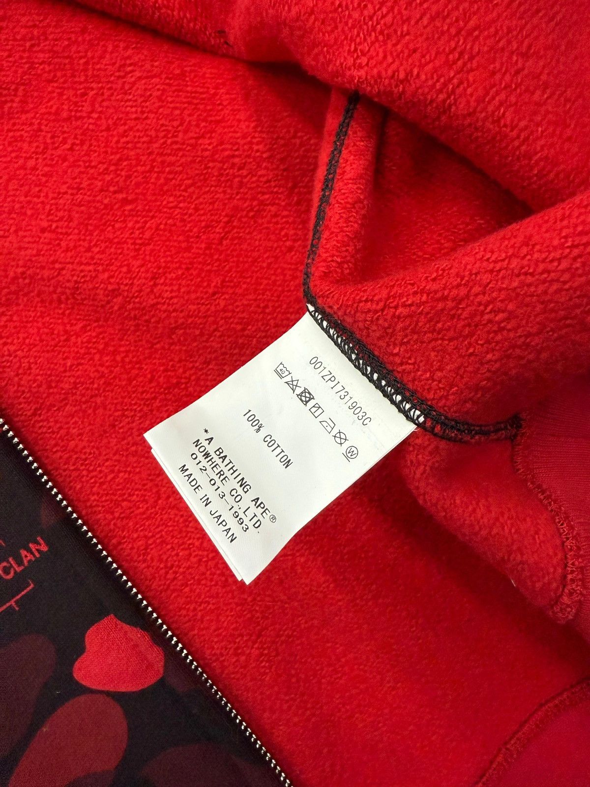 Bape Bape x Faze Clan new red Hoodie Size US XL / EU 56 / 4 - 5 Thumbnail