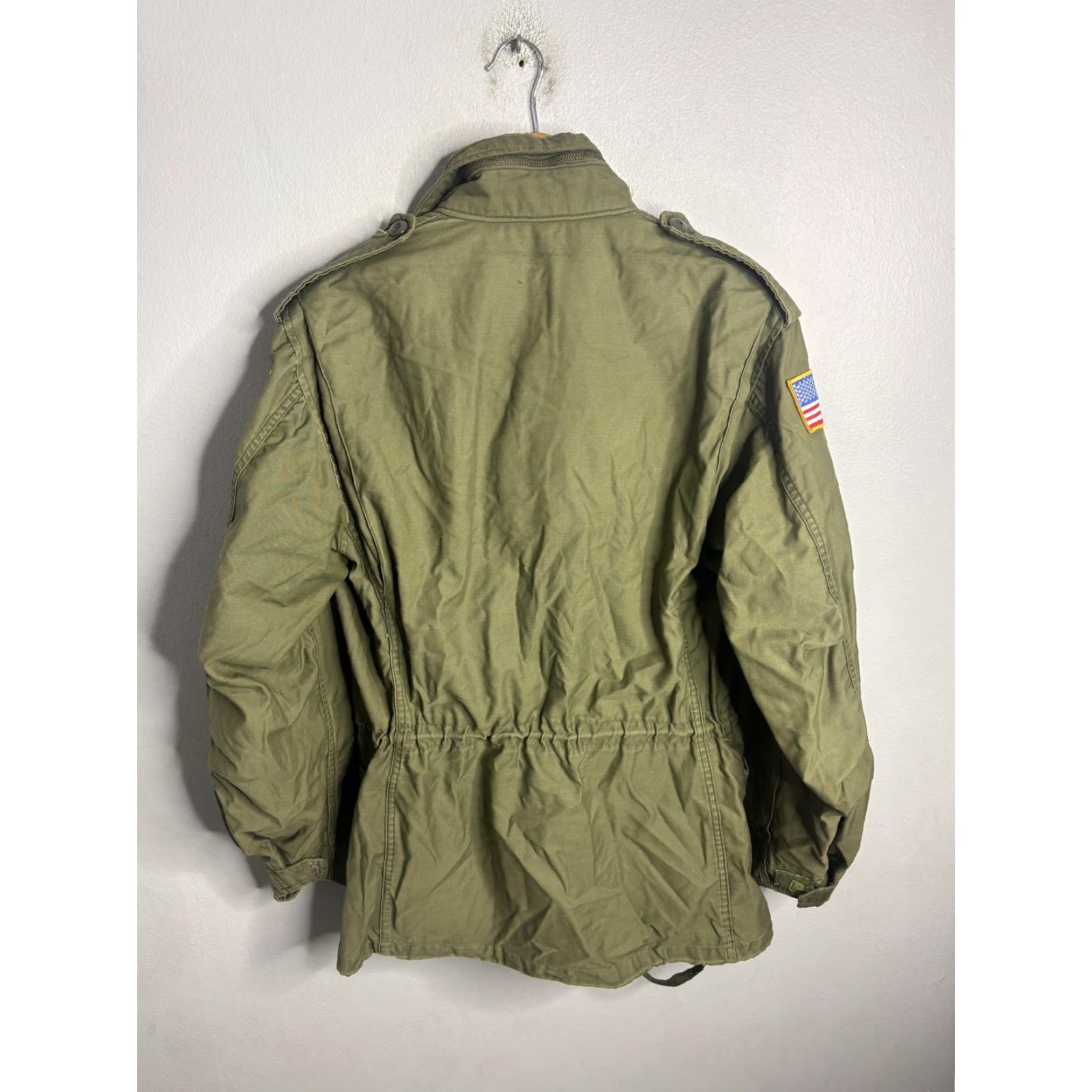 Alpha Industries Vintage Alpha Industries Jacket Mens Small Green M65 Field Coat Patches 70s Size US S / EU 44-46 / 1 - 7 Thumbnail