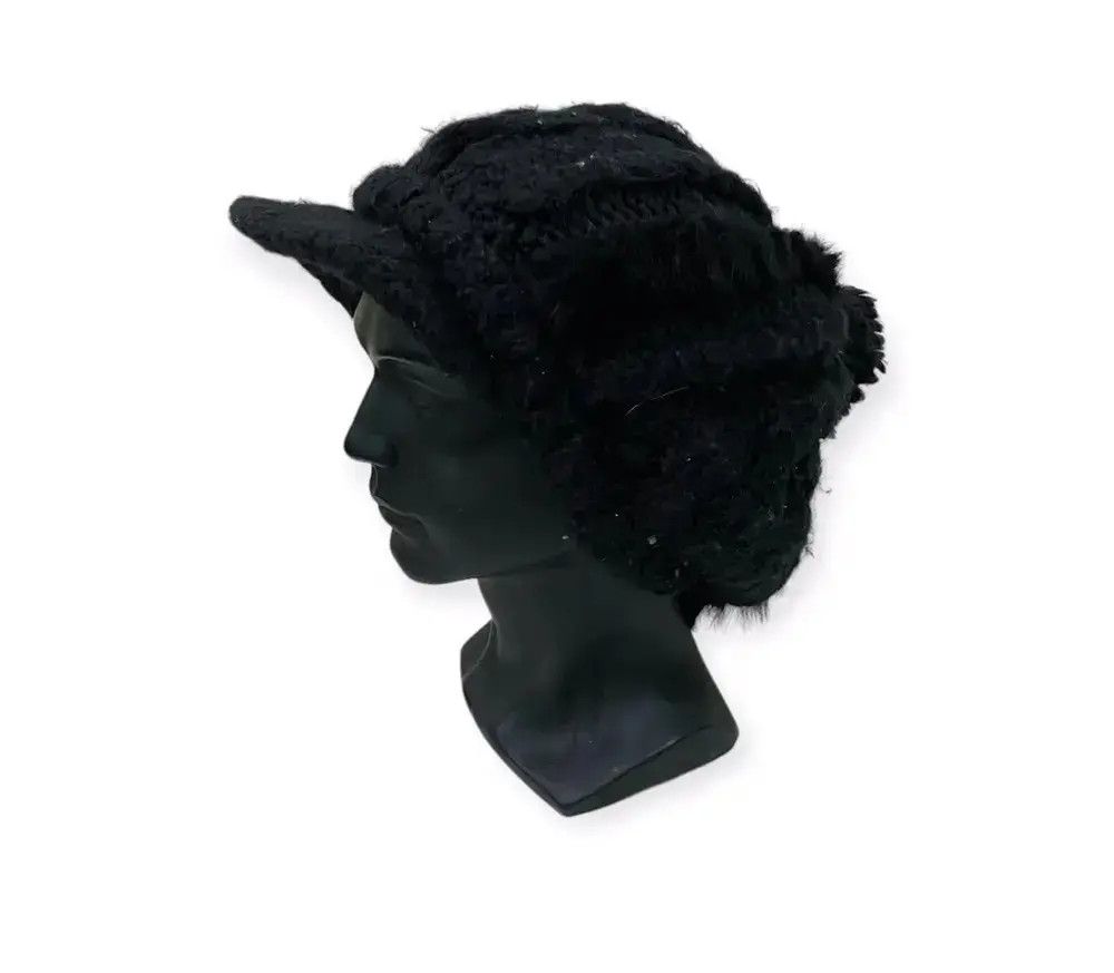 Japanese Brand Milsa Fur Fleece Visor Japanese Brand Beanie Hat Size ONE SIZE - 1 Thumbnail