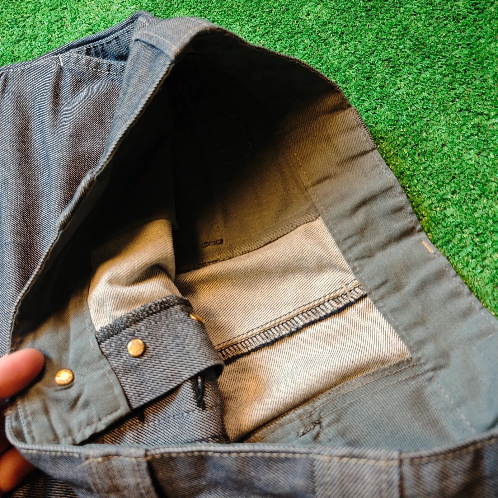 G-Star Vintage G-star Jeans Mens 32x32 gray shortcut deckpant y2k Size US 32 / EU 48 - 12 Thumbnail