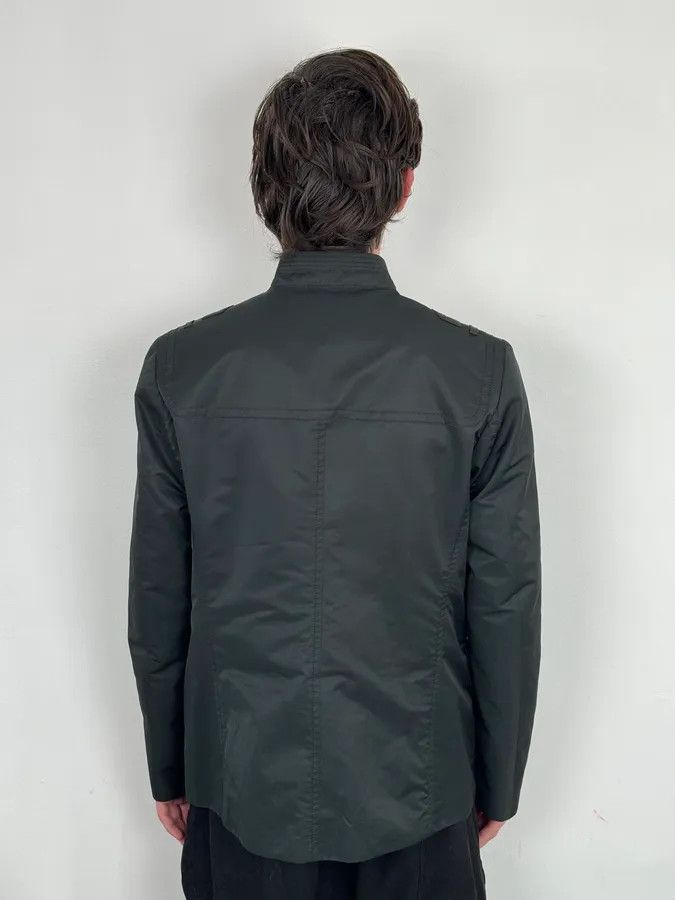 Gucci FW2008 Gucci Black Nylon Field Buttoned Officer Jacket by Frida Giannini Size US M / EU 48-50 / 2 - 3 Thumbnail