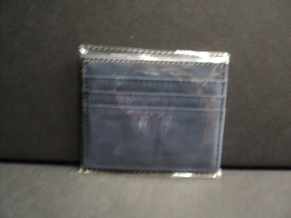 Nomadic State of Mind State of Mind Vegan Leather Card Wallet Navy Blue 4" x 3" Size ONE SIZE - 3 Thumbnail