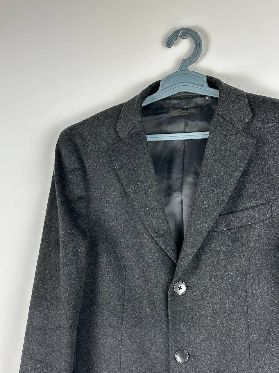 Japanese Brand × Uniqlo Uniqlo Grey Wool Casual Coat Size L Size US L / EU 52-54 / 3 - 5 Thumbnail