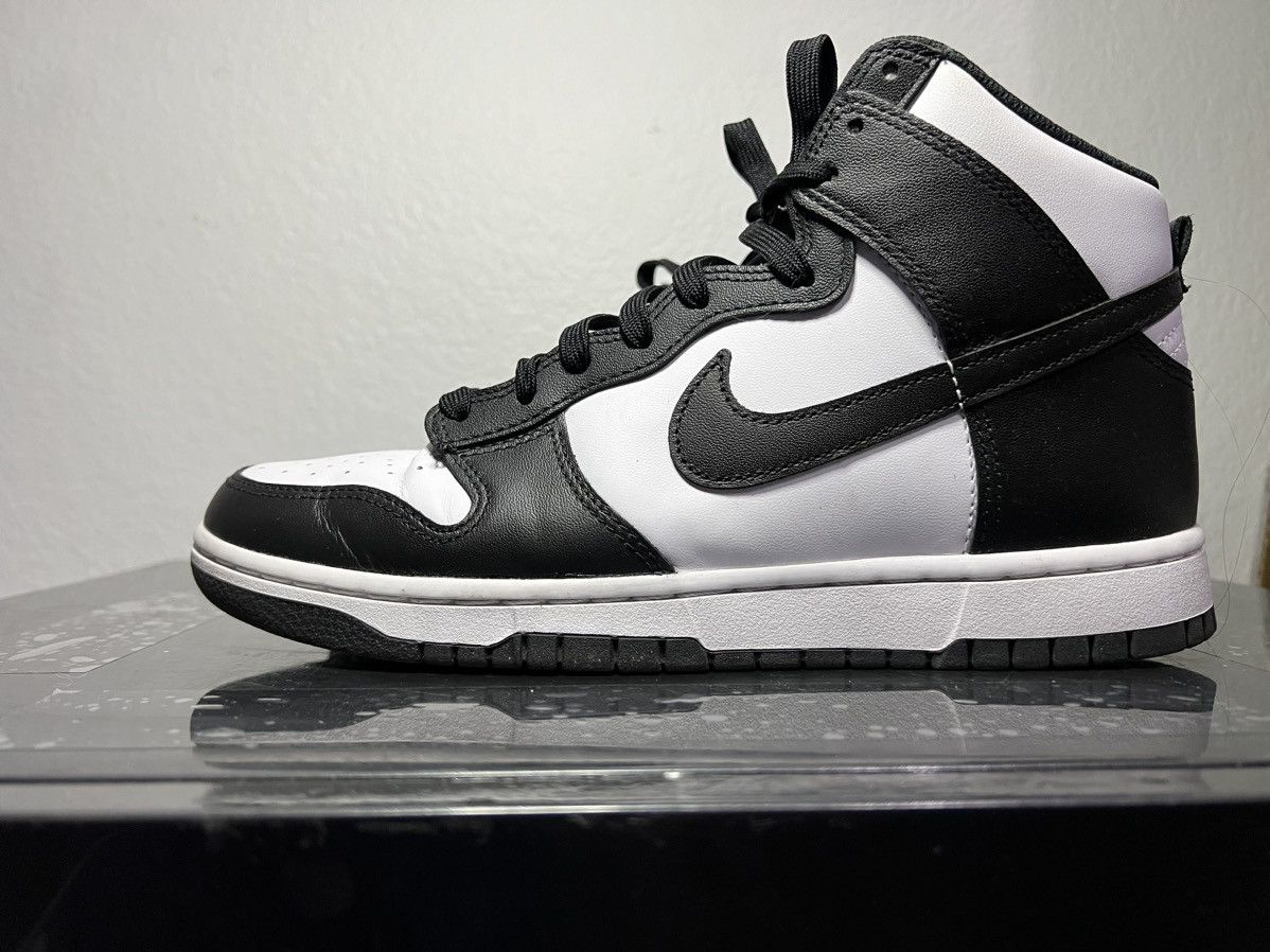 Nike Nike Dunk Hi Retro “Panda” Size US 9 / EU 42 - 3 Thumbnail