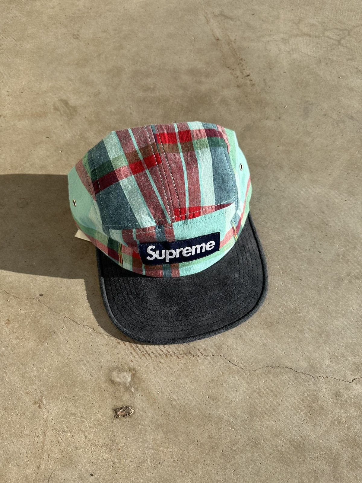 Supreme Supreme 5 panel hat - plaid Size ONE SIZE - 3 Thumbnail