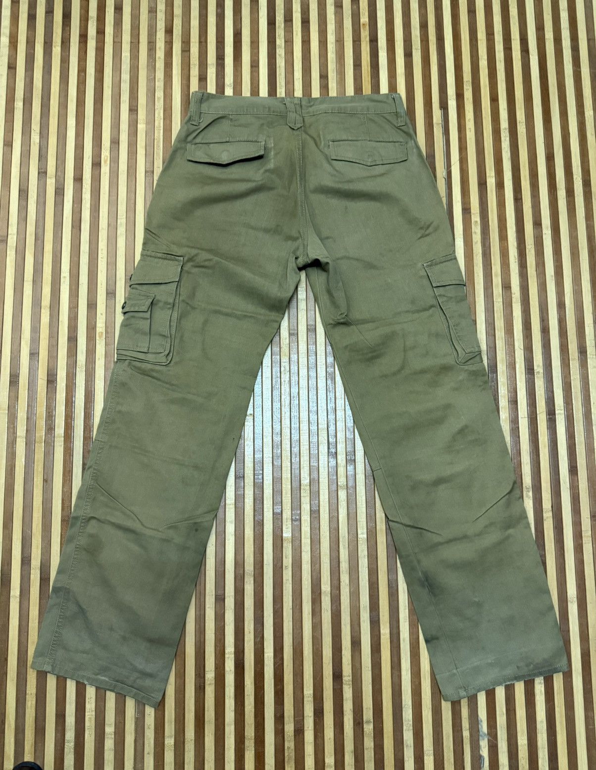 Japanese Brand Vintage Double Focus Cargo Pants Big Pockets Streetwear Size US 30 / EU 46 - 6 Thumbnail