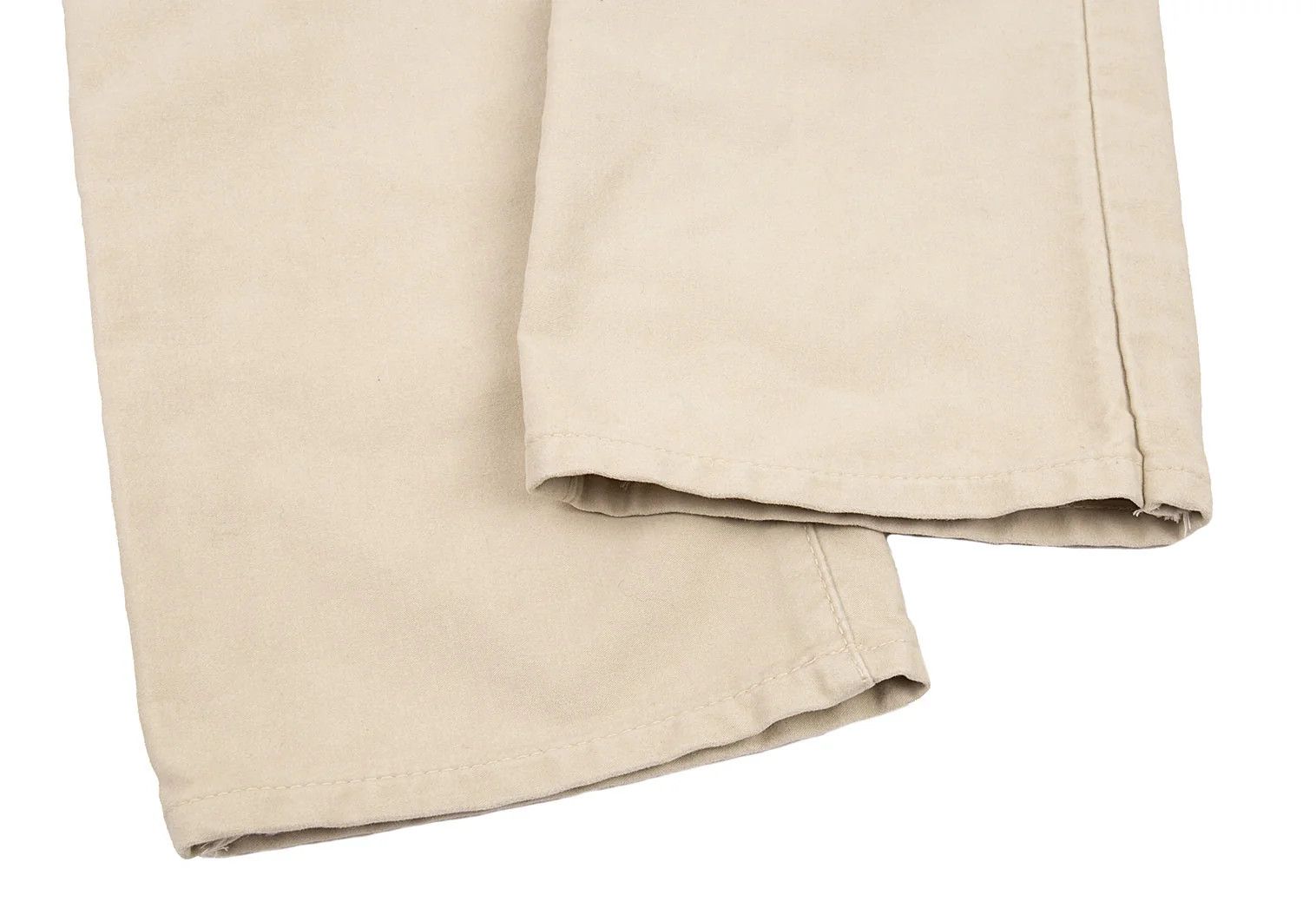 Junya Watanabe Cotton Peach Skin Pants in Beige Size S Size US 30 / EU 46 - 7 Thumbnail
