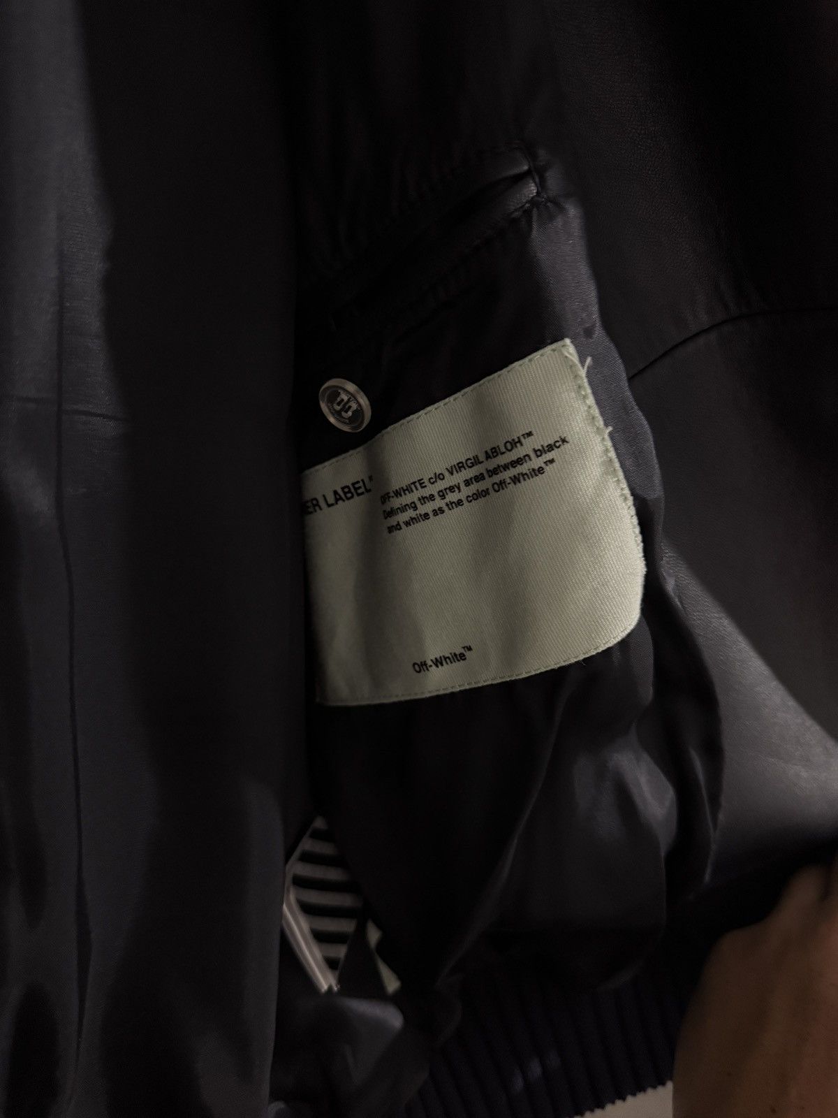 Off-White × Virgil Abloh Offwhite x Virgil Abloh Bomber Jacket Size US M / EU 48-50 / 2 - 4 Thumbnail