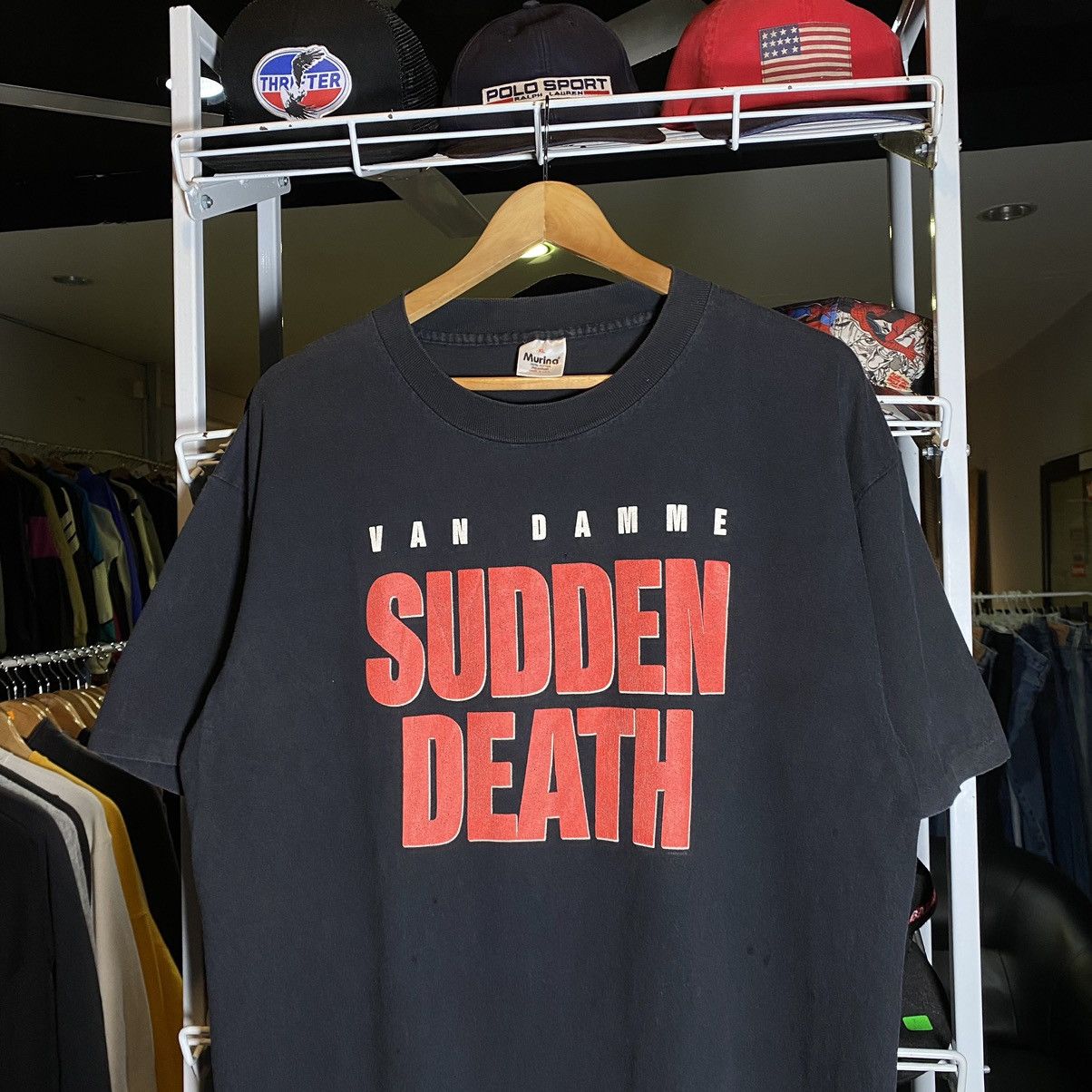 Vintage VINTAGE MOVIE‼️Sudden Death Van Damme Cinemark Theatres Tee Size US XL / EU 56 / 4 - 3 Thumbnail