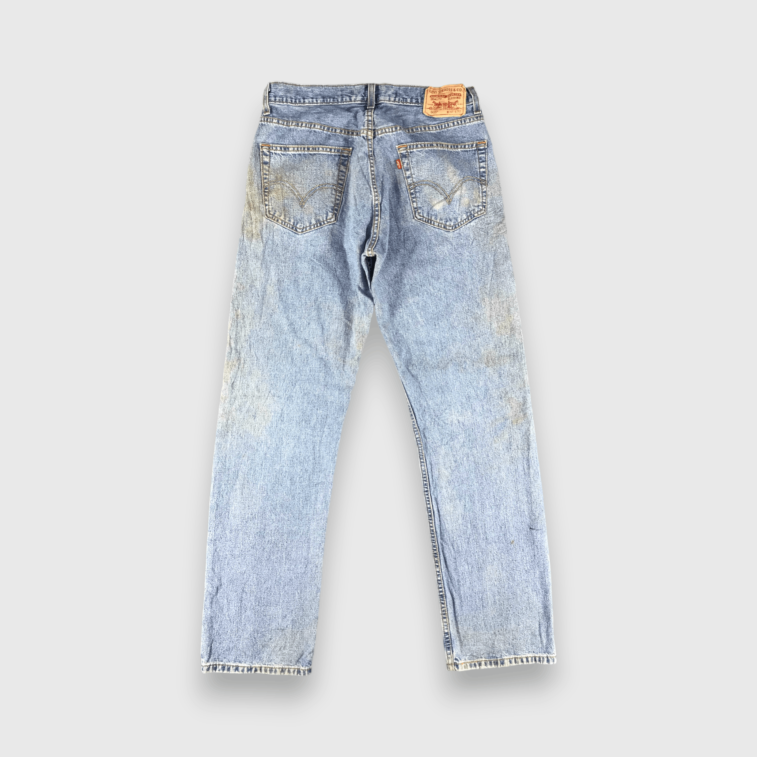 Levi's Vintage Blue Wash Levis 505 Jeans-J2641 Size US 31 - 2 Thumbnail