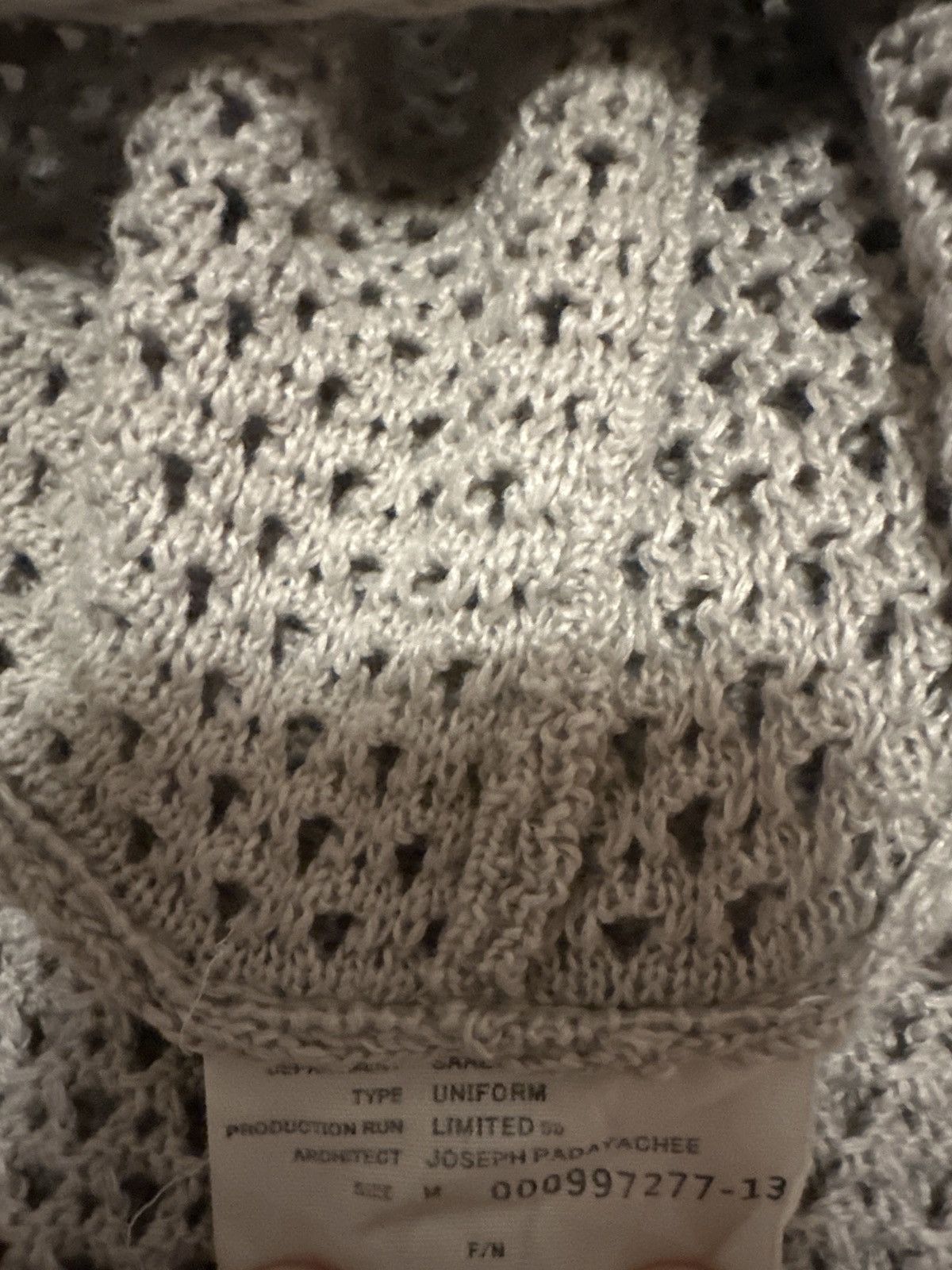 Saalt Studio Crochet Hoodie Size US M / EU 48-50 / 2 - 4 Thumbnail