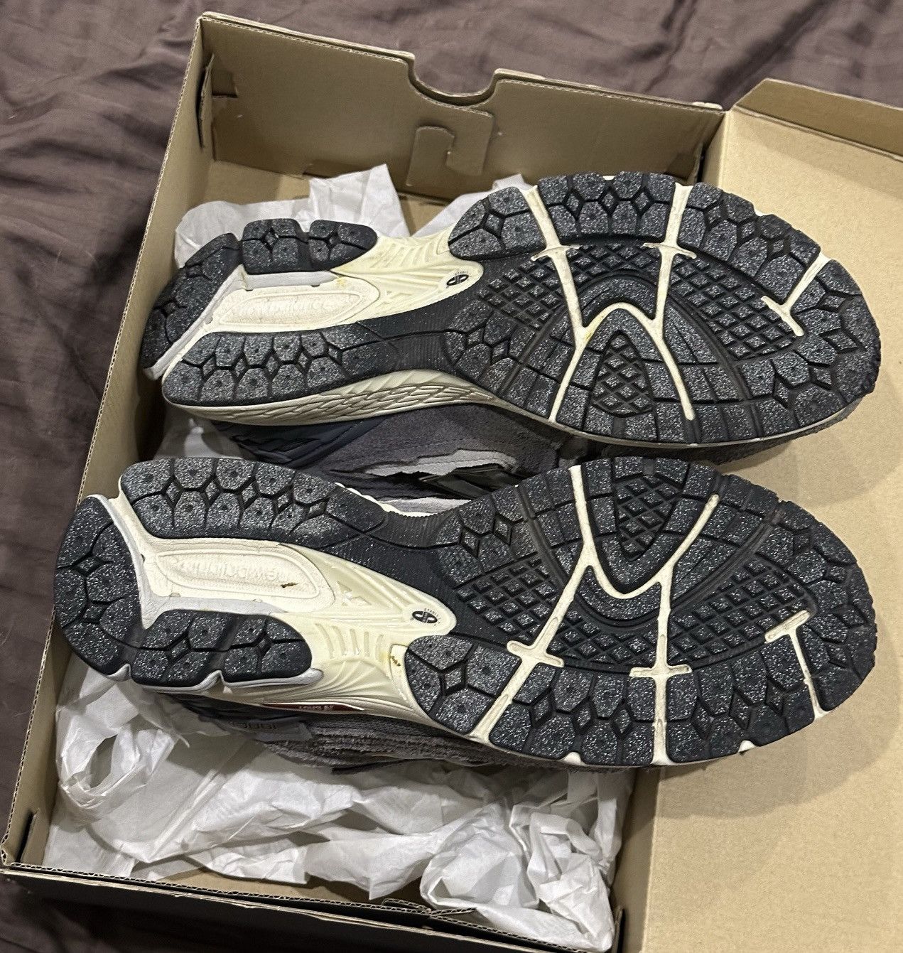 New Balance New Balance 1906D Grey Suede Mesh Sneakers Men Size 11.5 US Size US 11 / EU 44 - 6 Thumbnail