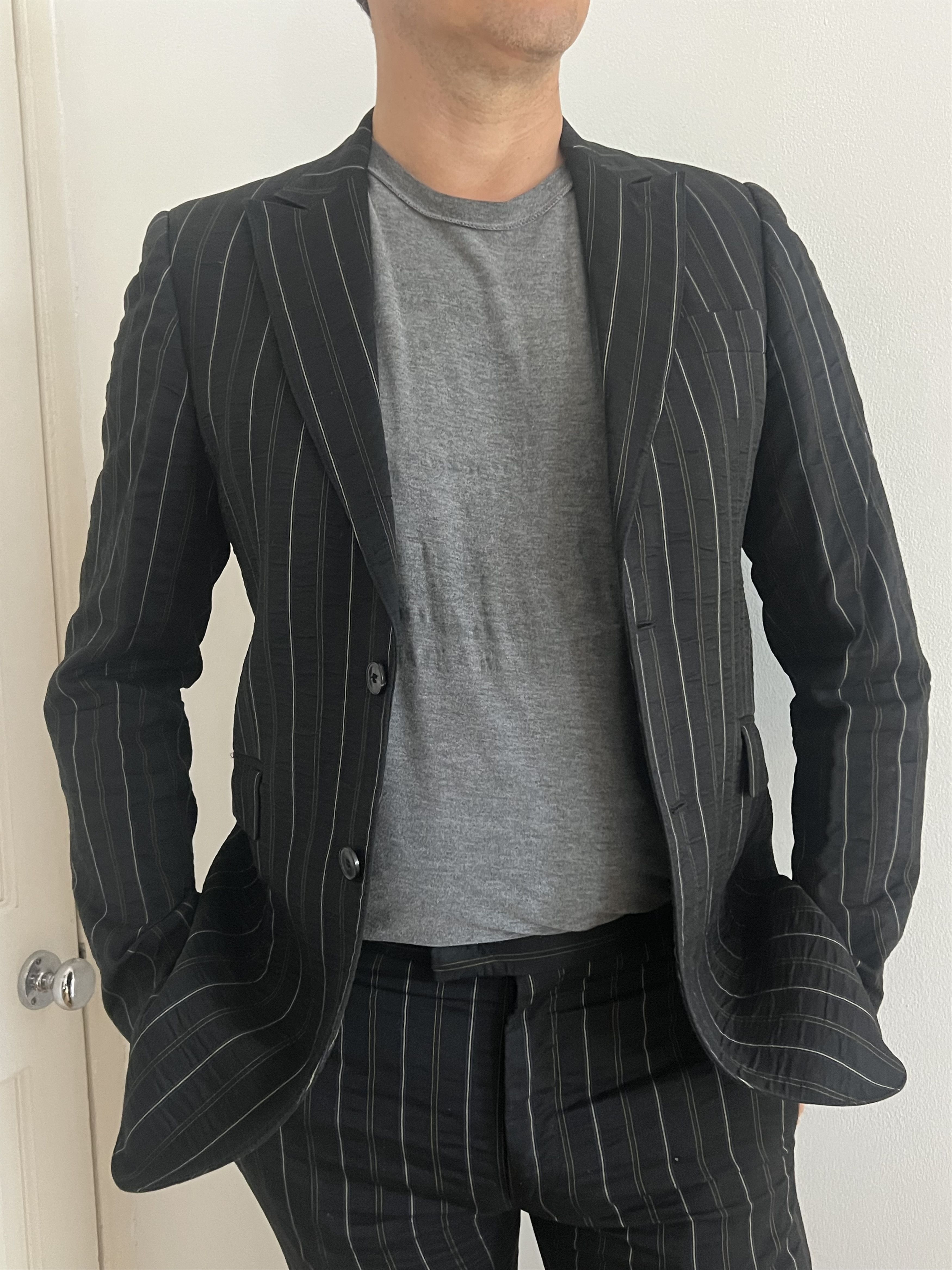 Costume National Tailored two button suit and trousers Size 46R - 1 Thumbnail