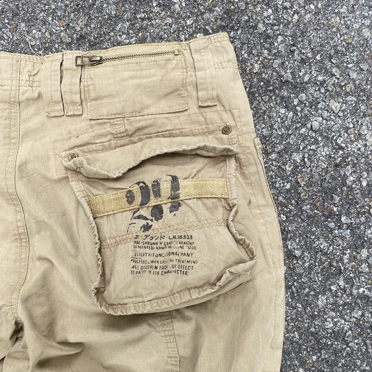 Japanese Brand Multipocket Cargo Pants Authentic Twills LGB Size US 33 - 10 Thumbnail