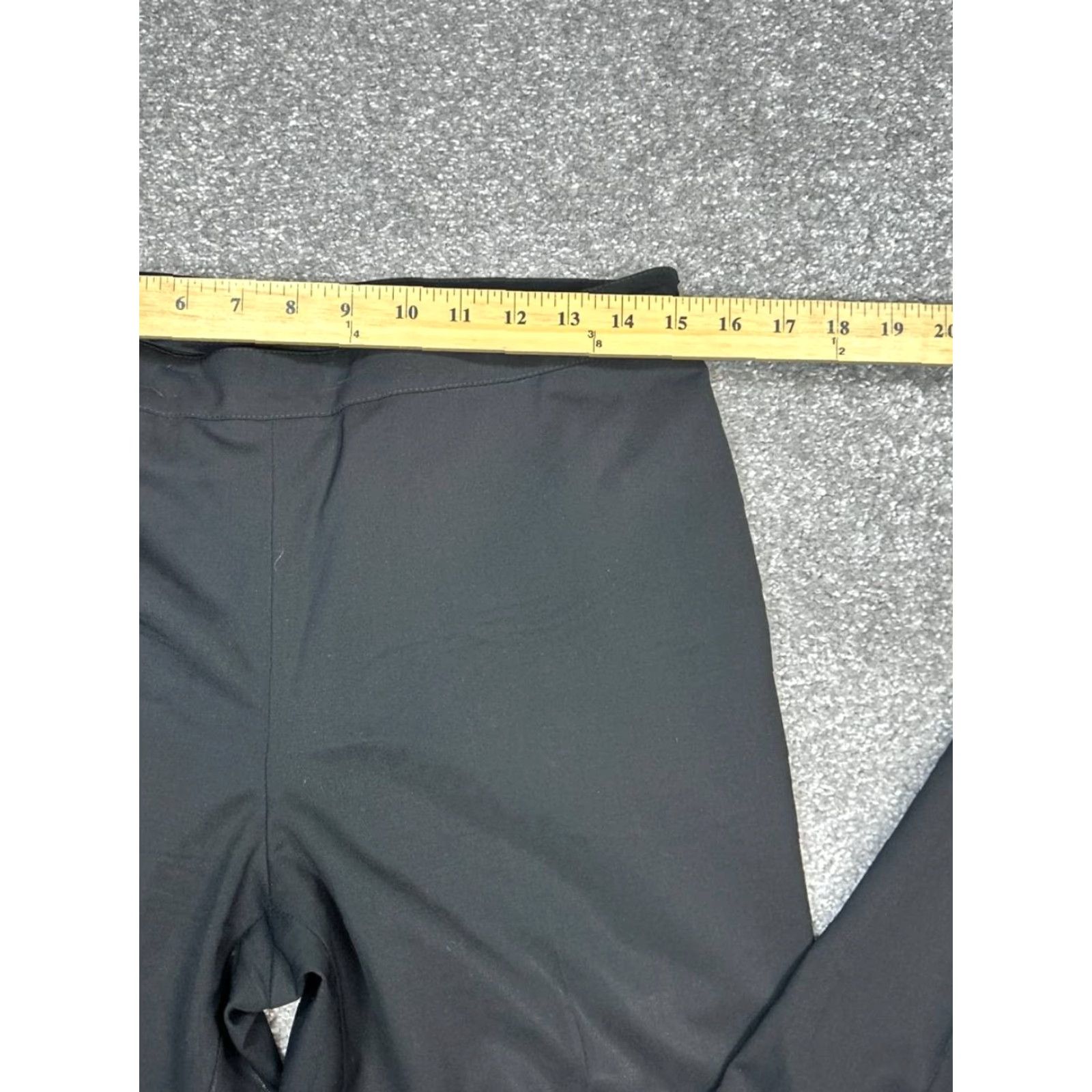 Vintage Lafayette 148 New York Bleecker Pants Womens 8 Wool Stretch Straight Leg Black Dry Clean Only Pockets Zipper Modern 90s style? Size 30" / US 8 / IT 44 - 4 Thumbnail