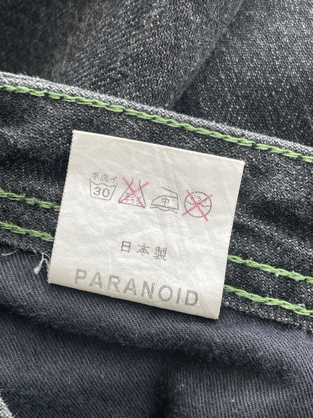 Japanese Brand Paranoid Japan Flared Jeans Size US 32 / EU 48 - 7 Thumbnail