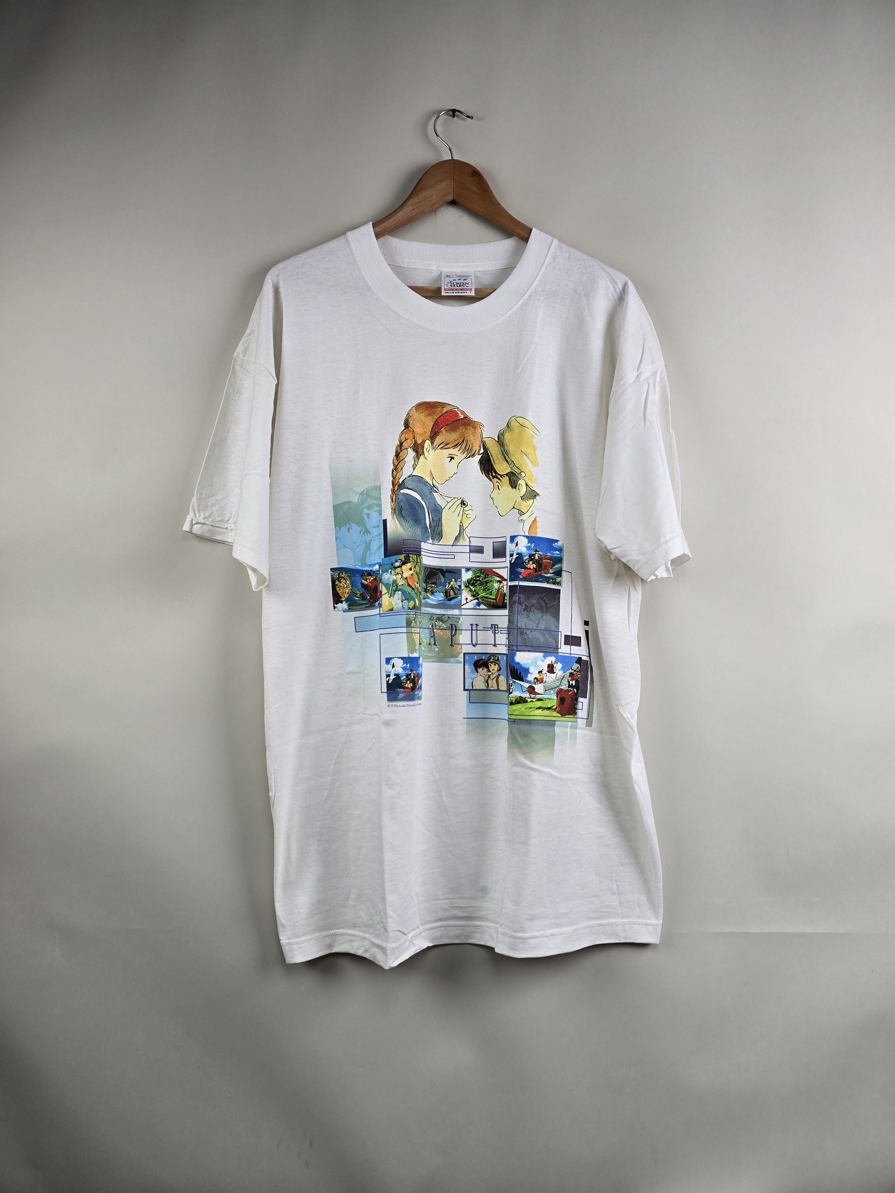 Anime 2000 Ghibli Hayao Miyazaki's Castle in the sky Laputa XL Size US XL / EU 56 / 4 - 6 Thumbnail